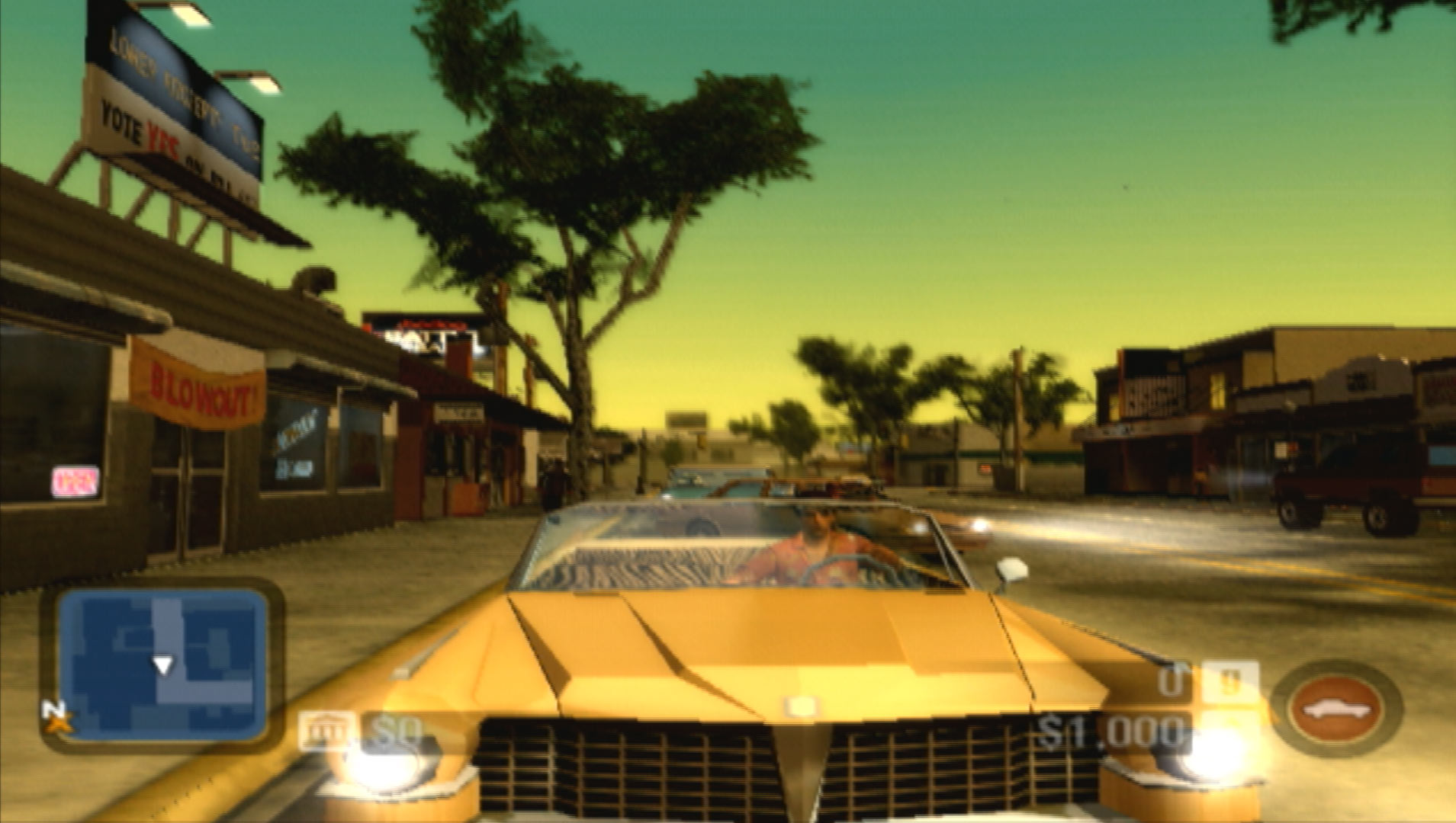 Scarface The World Is Yours PS2 driving car