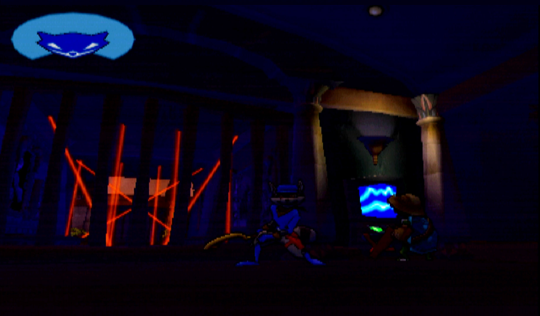 Sly 2 Band of Thieves PS2 lasers