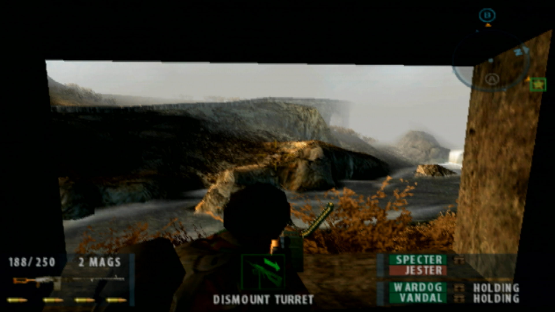 SOCOM II US Navy SEALs PS2 turrent screenshot