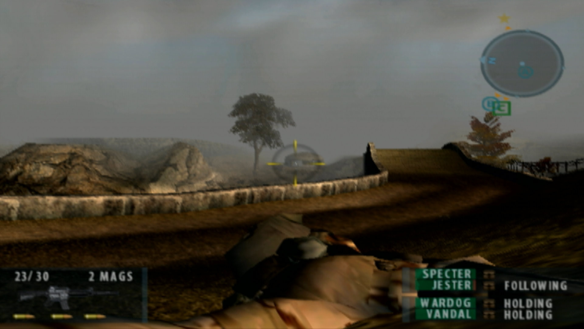 SOCOM II US Navy SEALs PS2 sniping screenshot