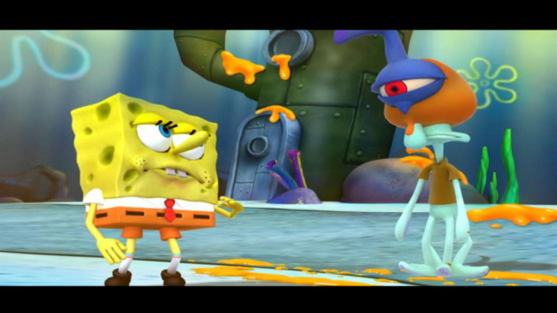 SpongeBob SquarePants Globs of Doom PS2 cutscene