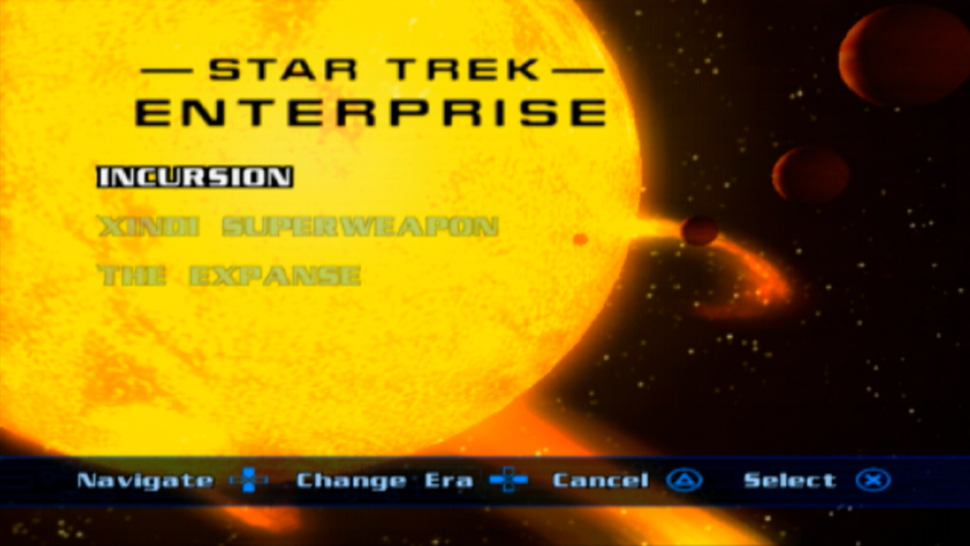 Star Trek Encounters PS2 mission page