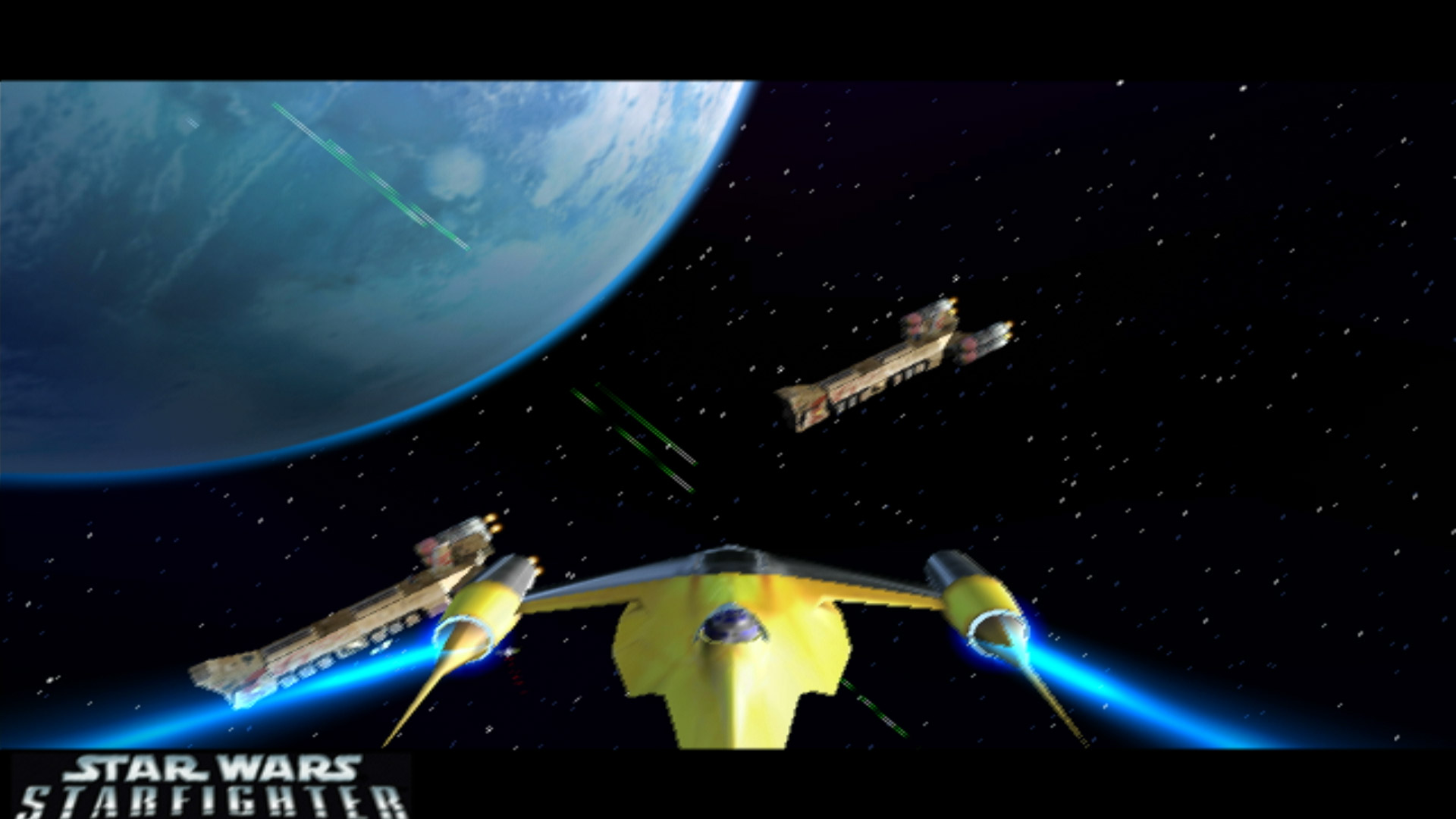 Star Wars Starfighter PS2 cutscene 1