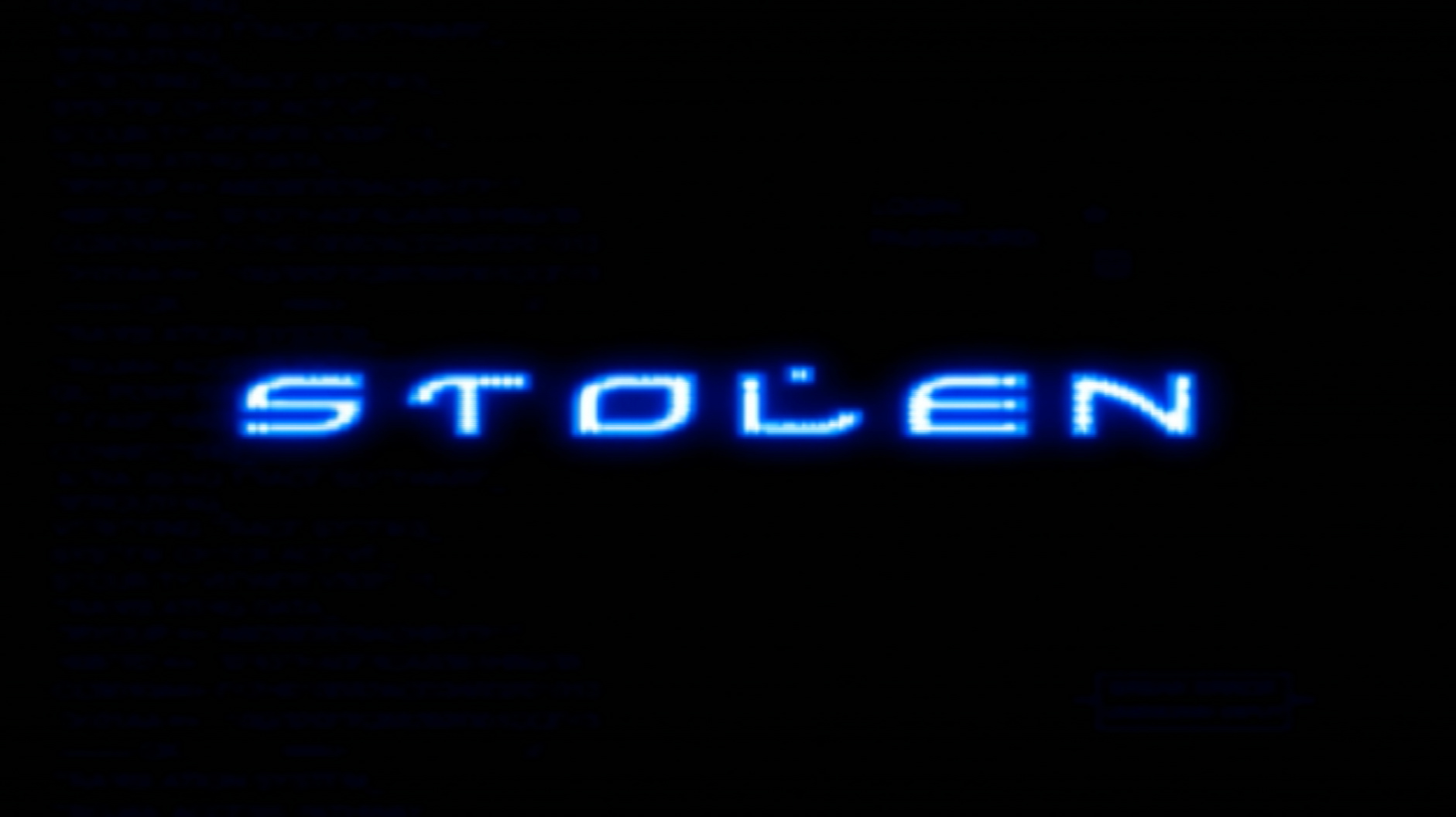 Stolen PS2 title screen