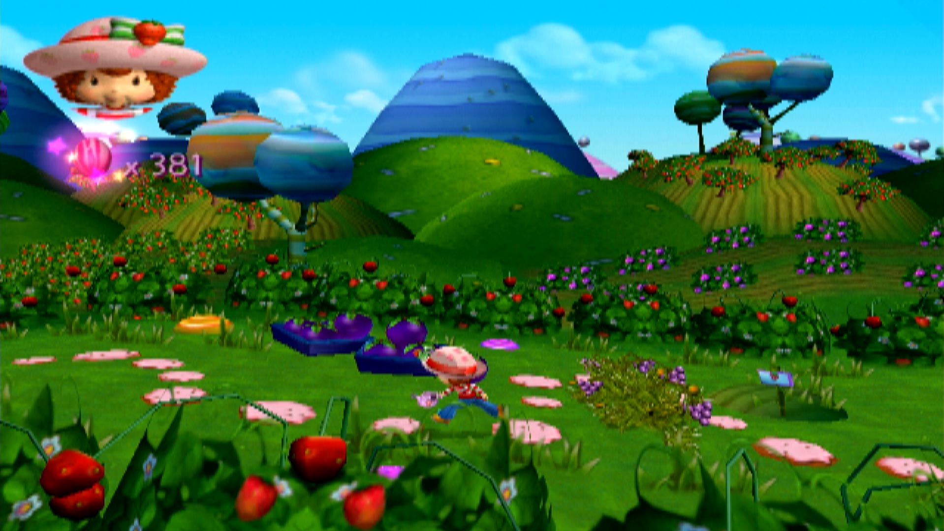 Strawberry Shortcake The Sweet Dreams Game PS2 garden water can