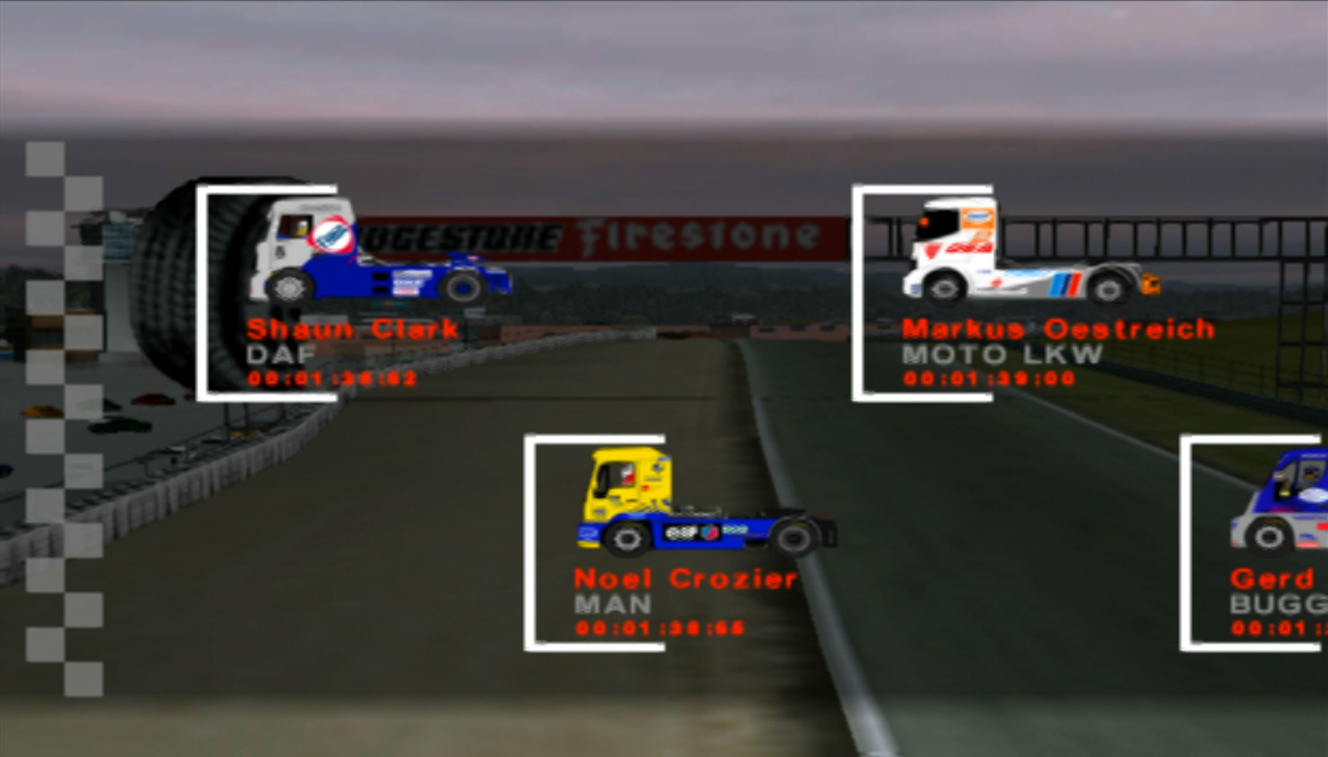 Super Trucks Racing PS2 screenshot