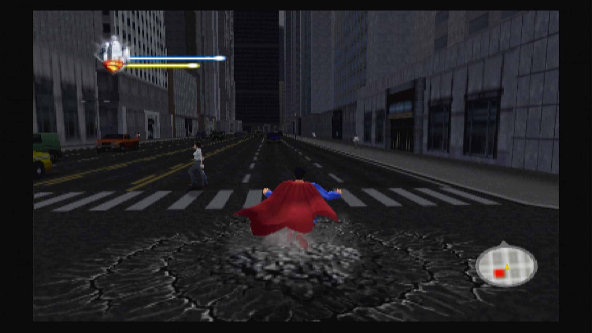 Superman Returns PS2 stomp down