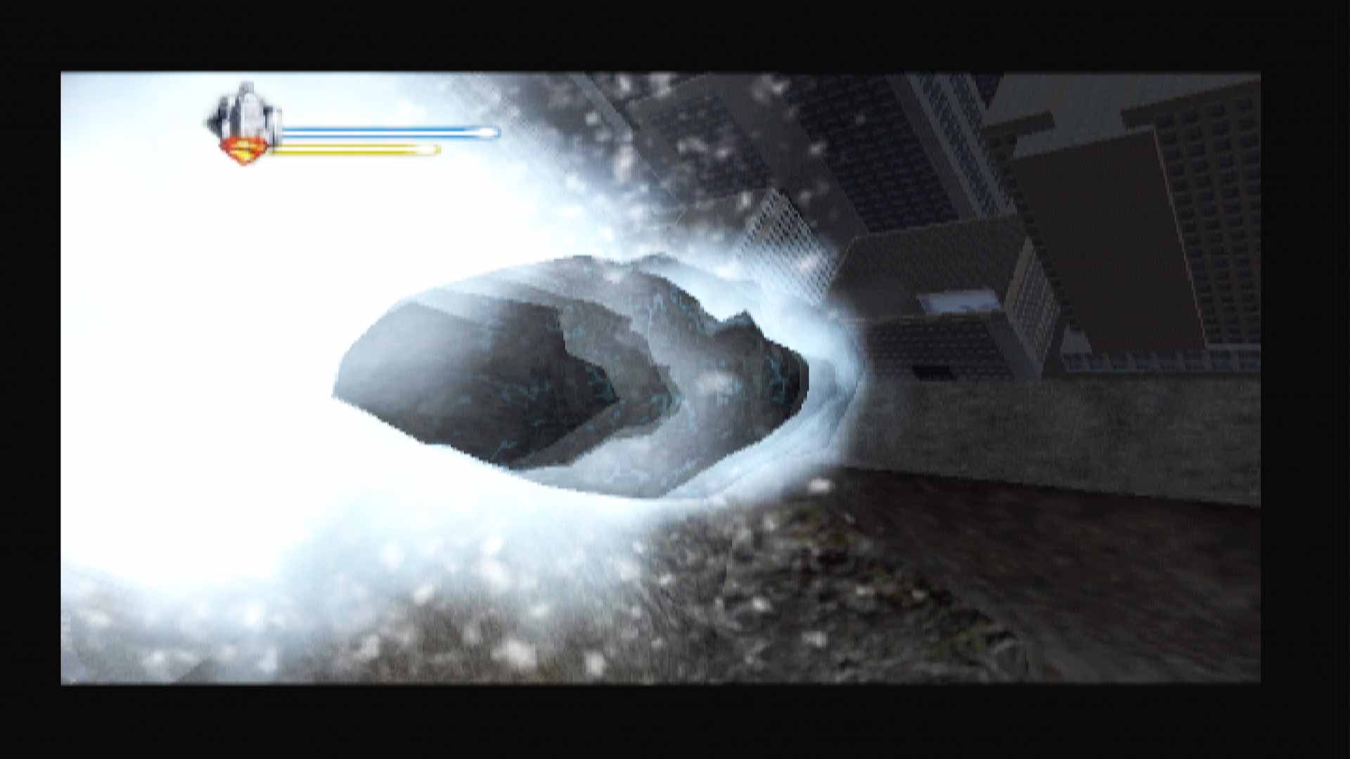 Superman Returns PS2 meteor