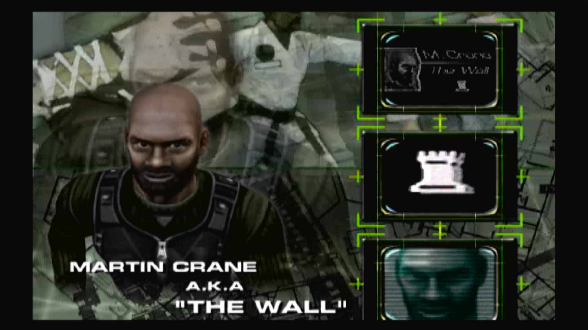 Th3 Plan PS2 character The Wall