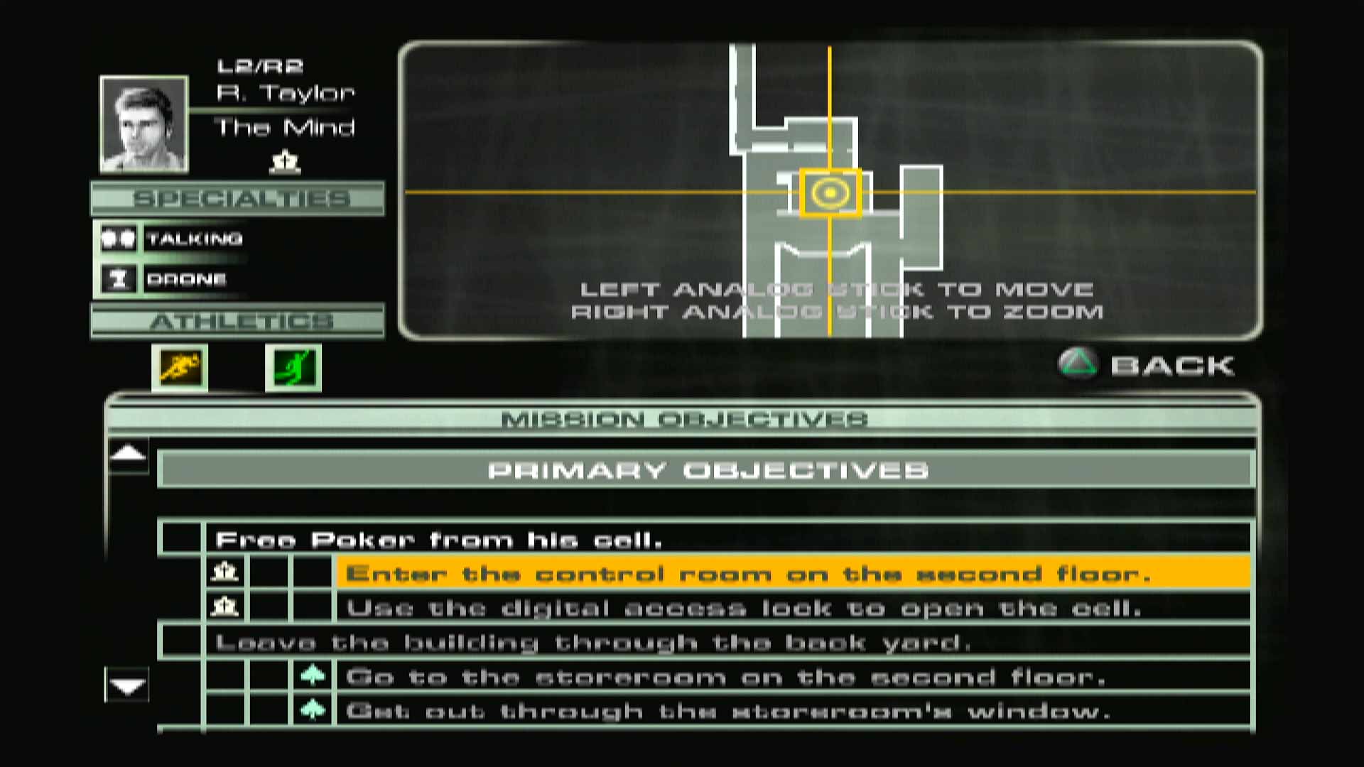 Th3 Plan PS2 primary objectives