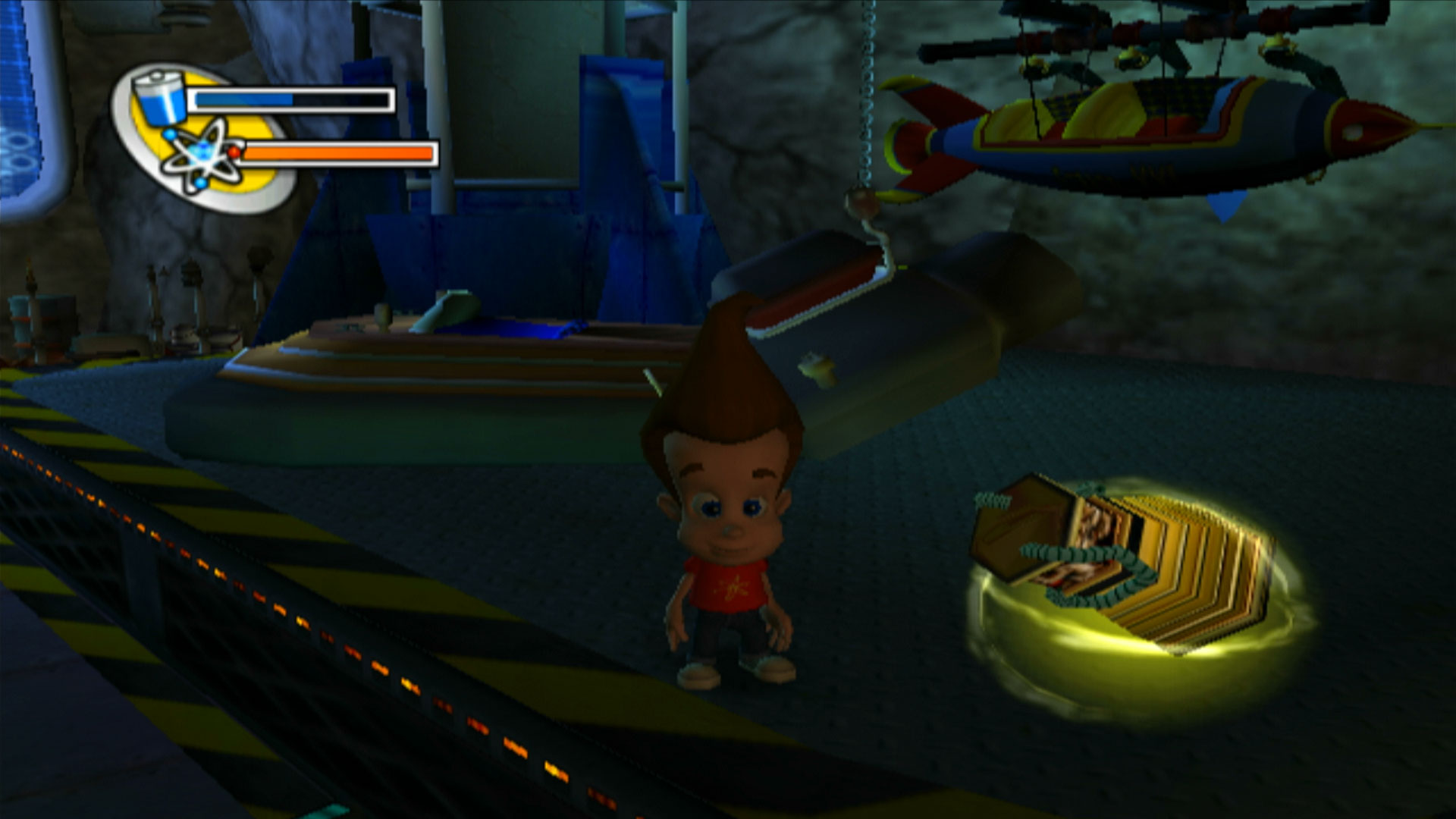 Jimmy Neutron Boy Genius Attack of the Twonkies PS2 super invention piece