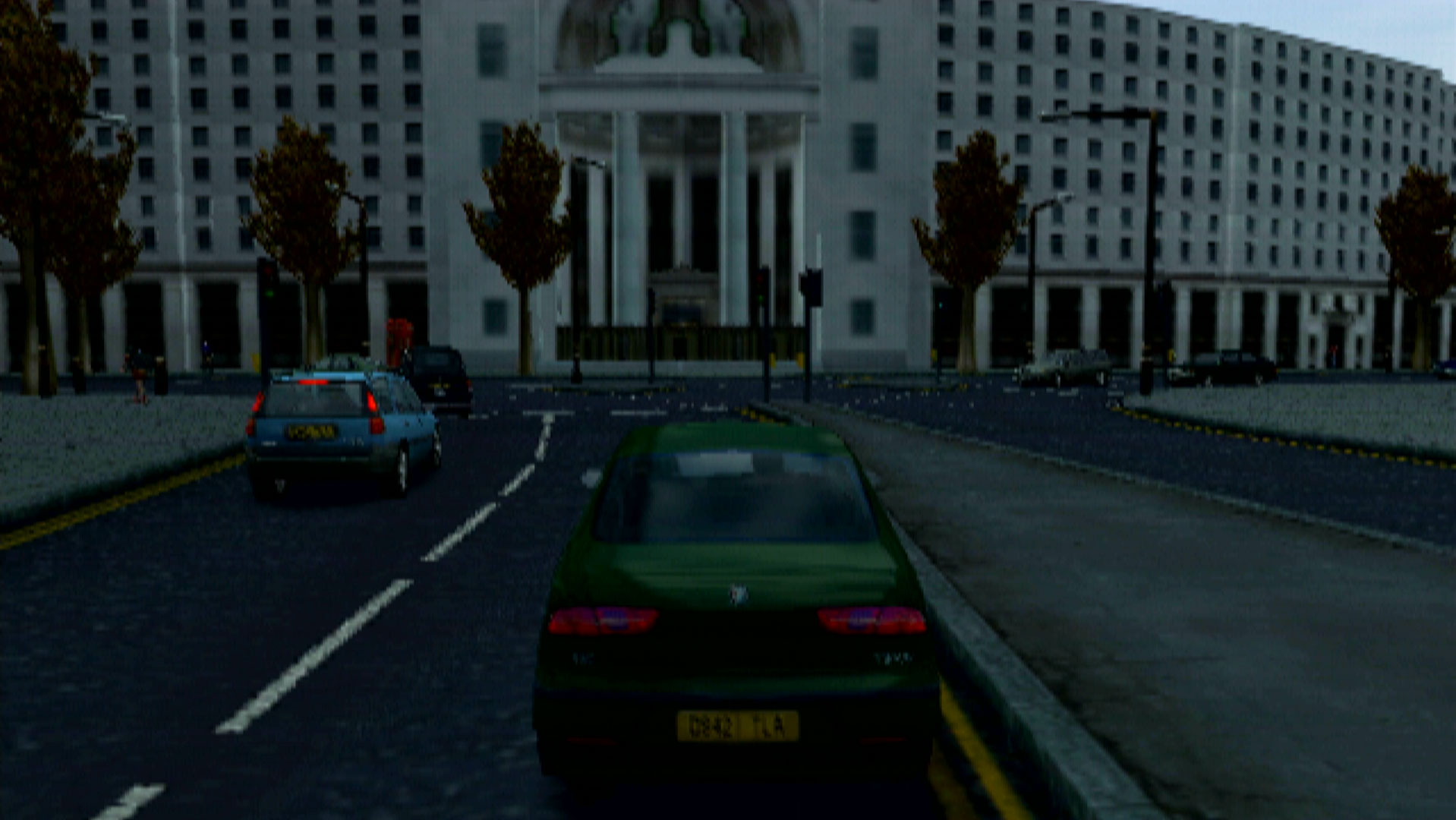 The Getaway PS2 driving