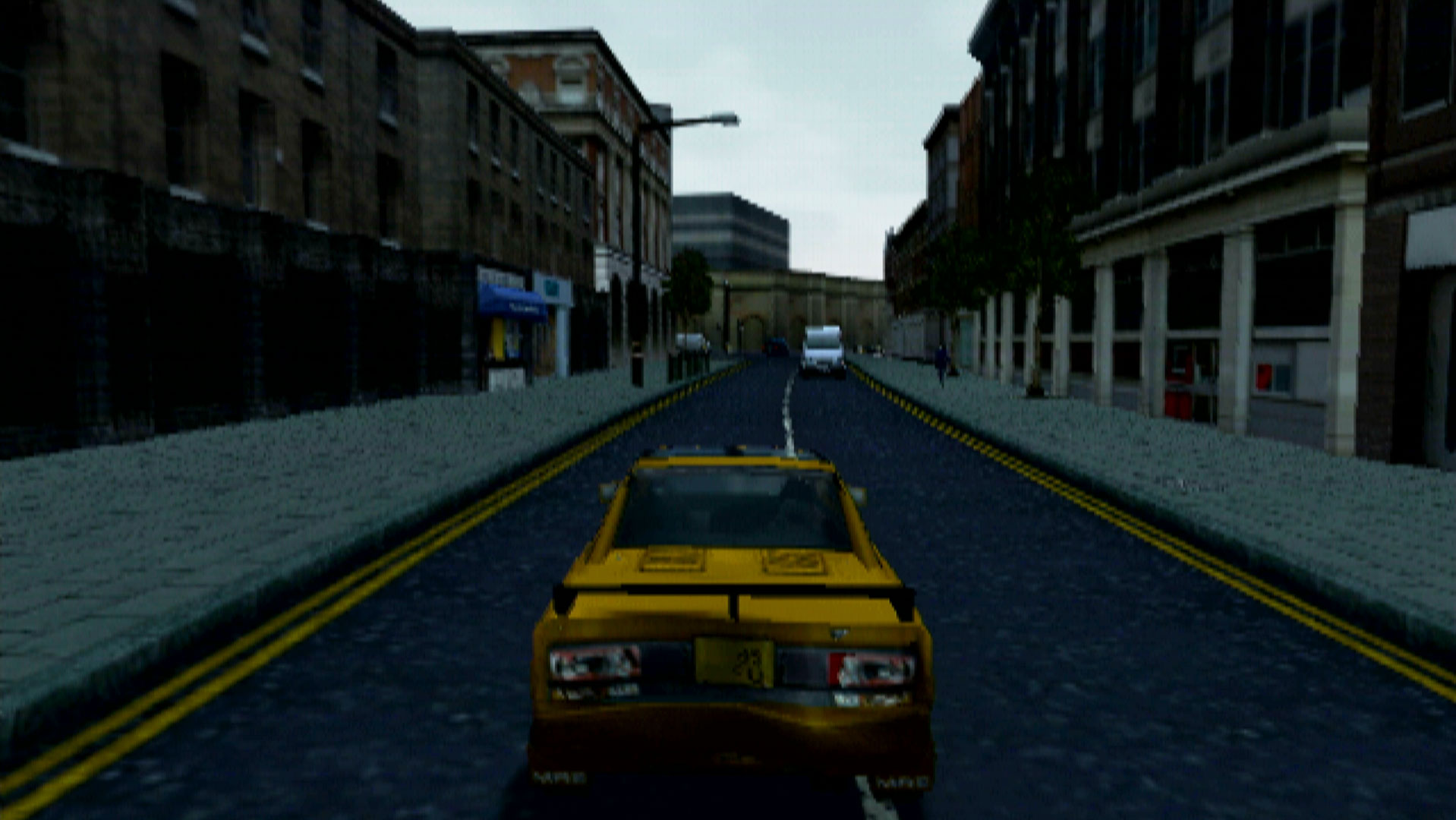 The Getaway PS2 yellow car