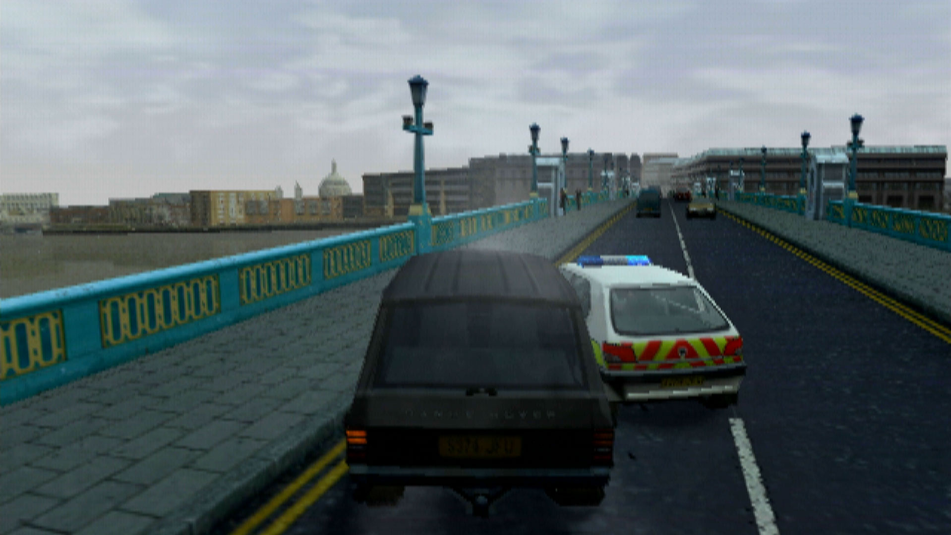 The Getaway PS2 police bridge