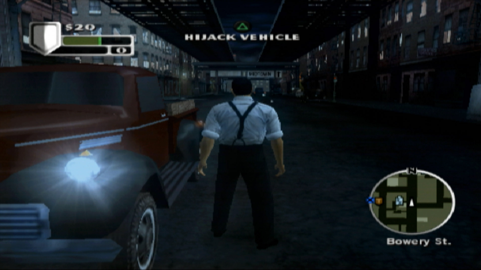 The Godfather The Game PS2 hijack vehicle