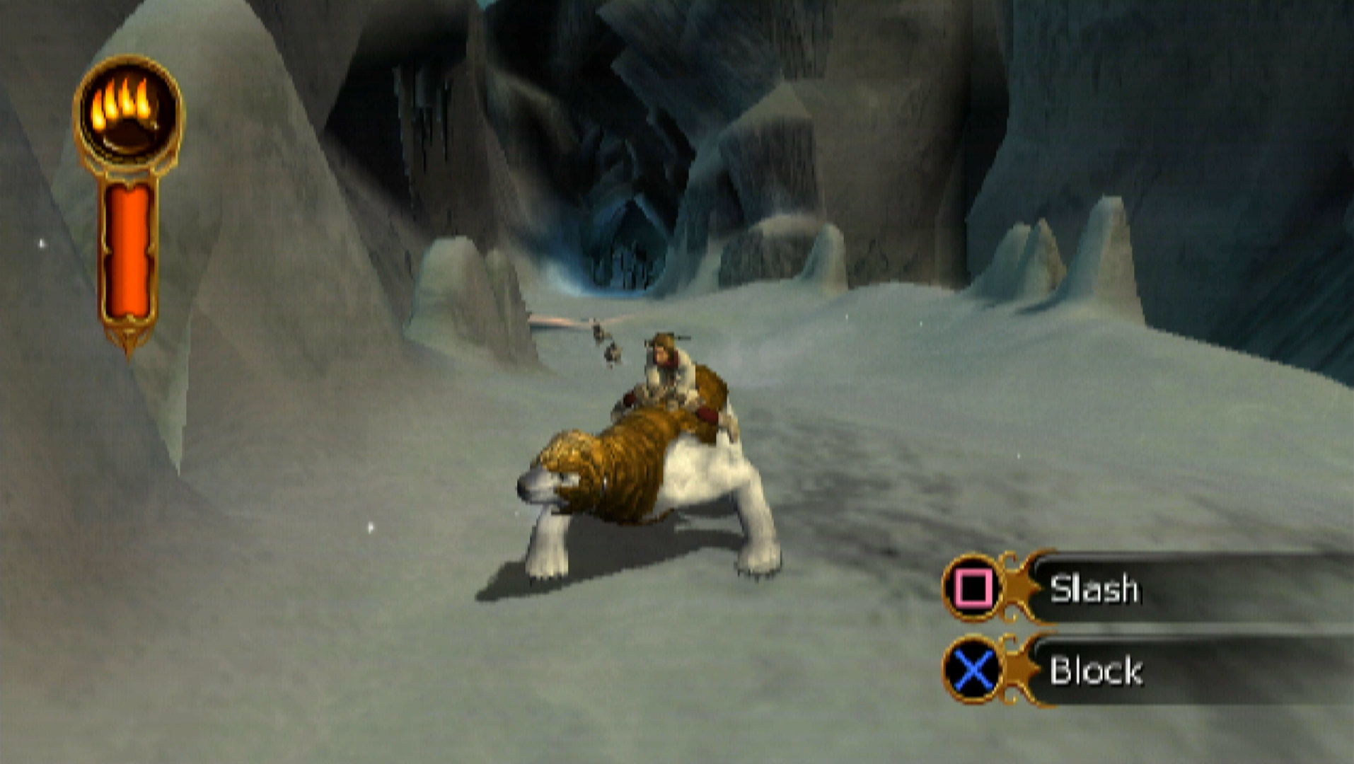 The Golden Compass PS2 wolves