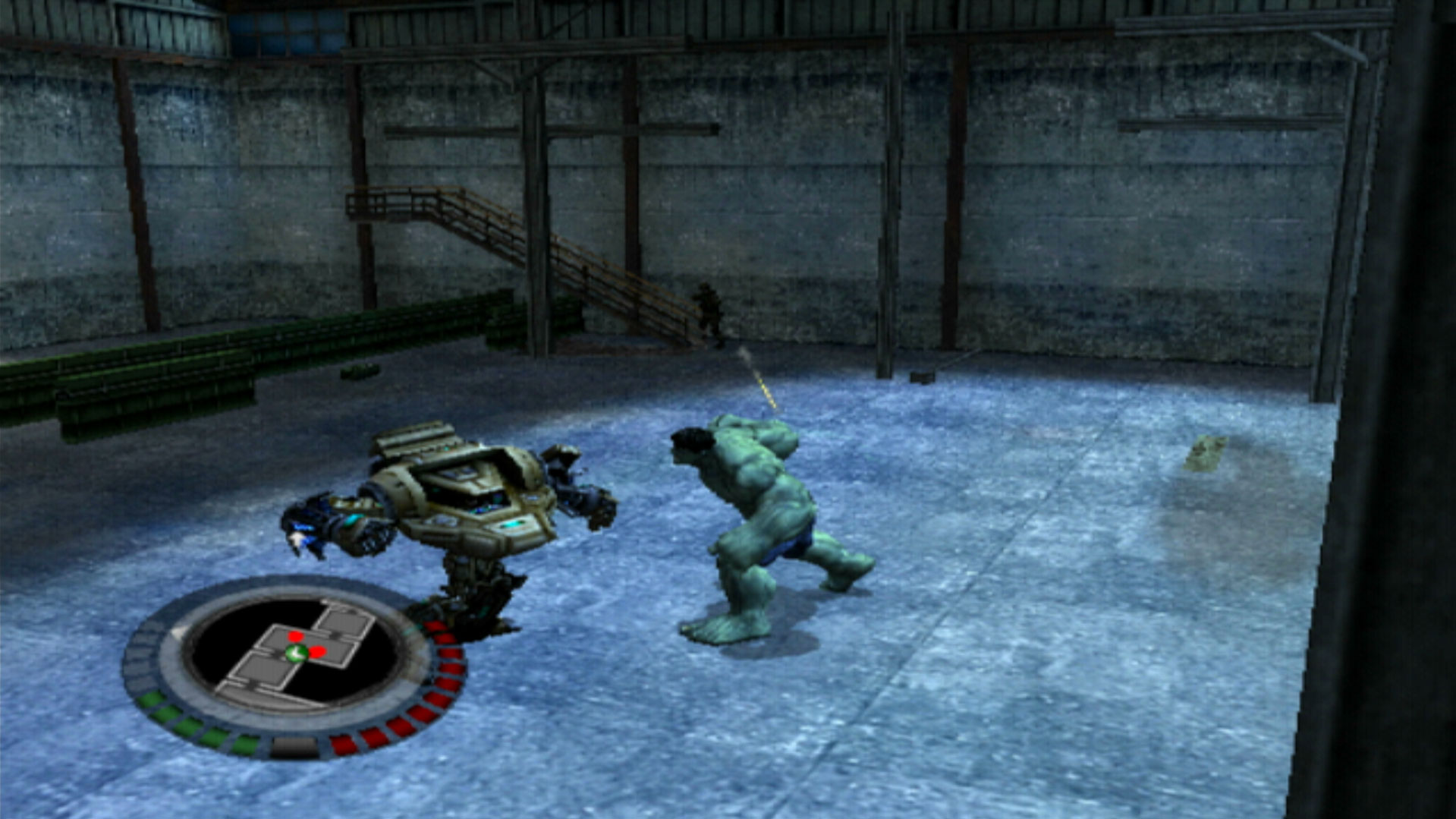 The Incredible Hulk PS2 mech suits