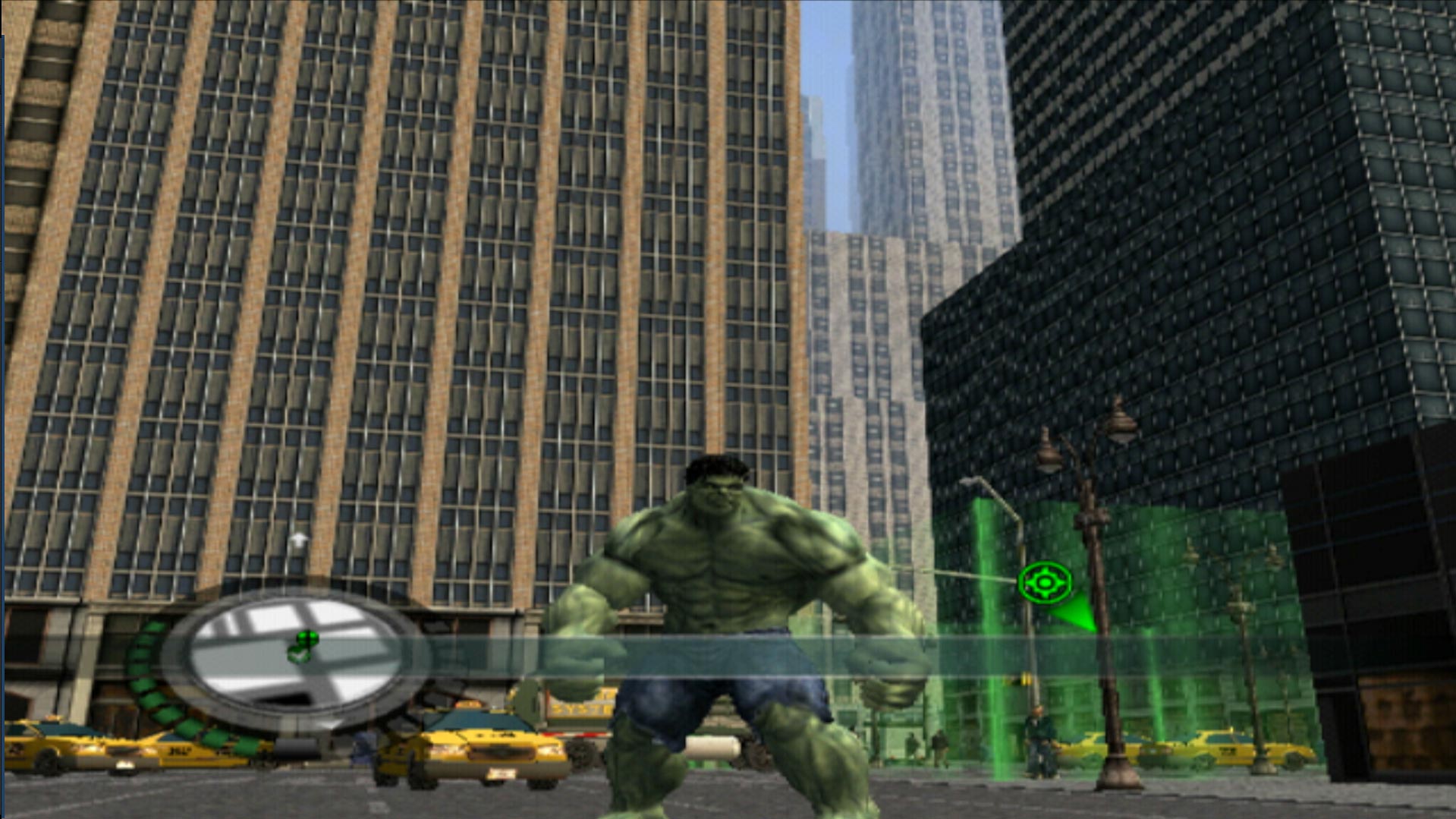 The Incredible Hulk PS2 city screenshot