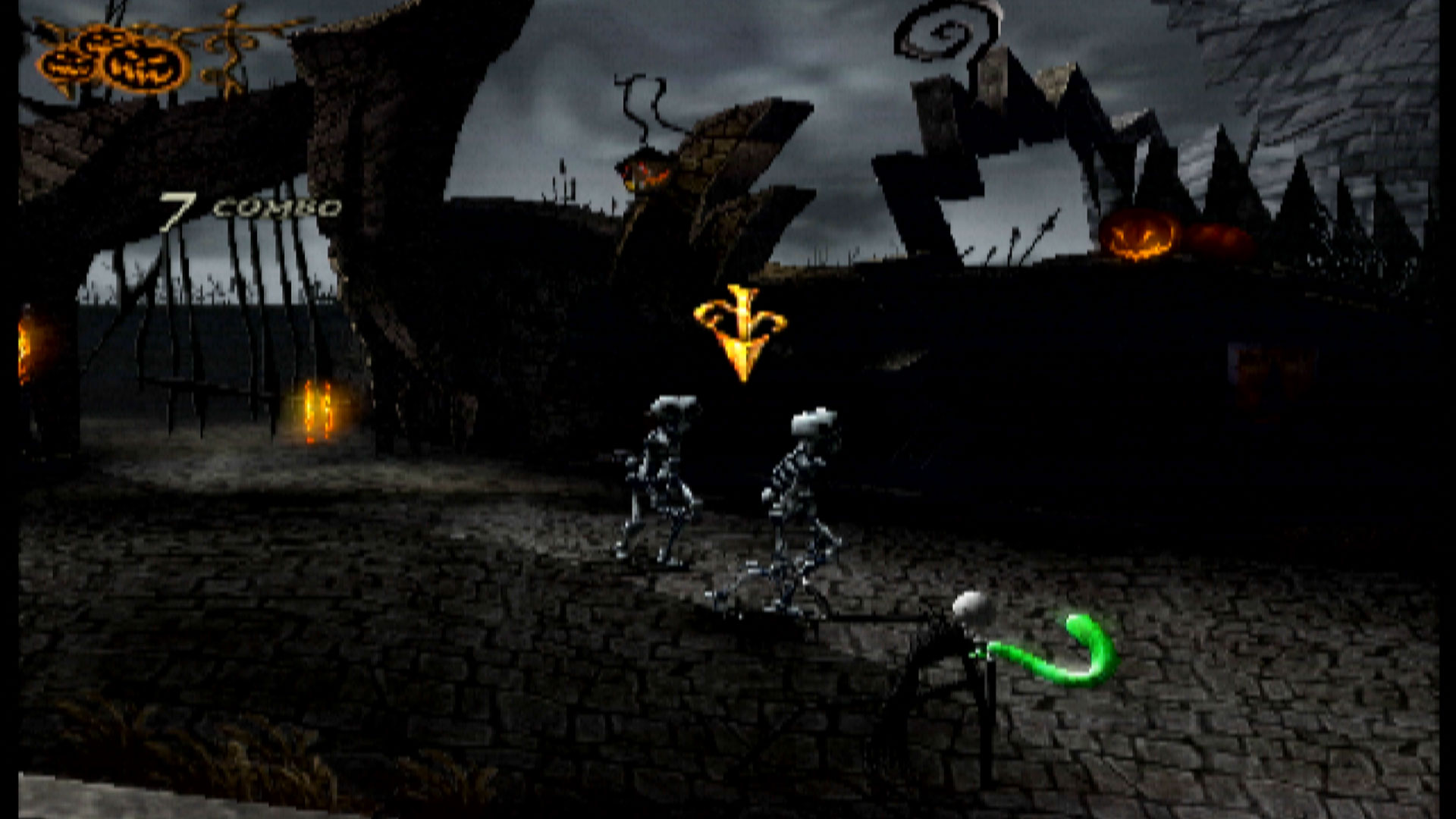 The Nightmare Before Christmas Oogie's Revenge PS2 skeletons