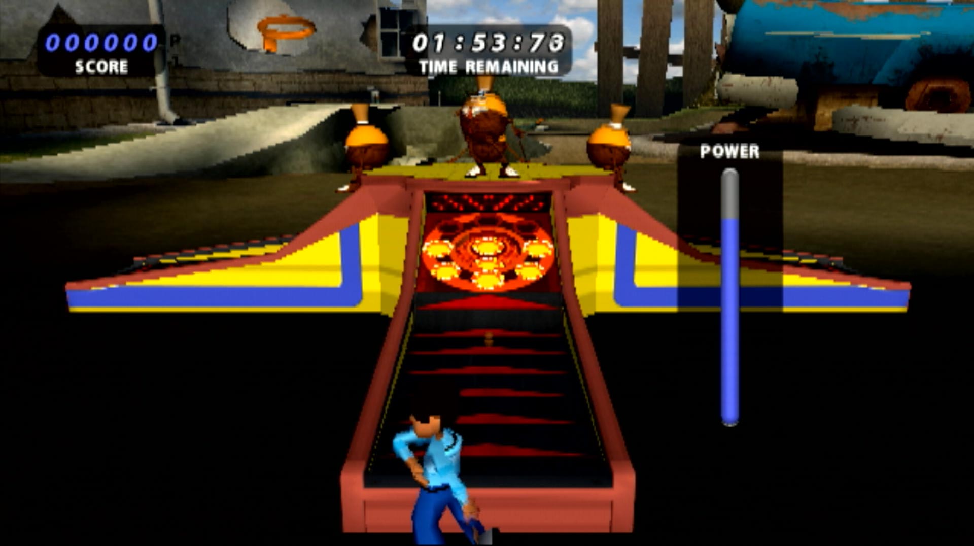 Thrillville Off the Rails PS2 minigame Ally Ball