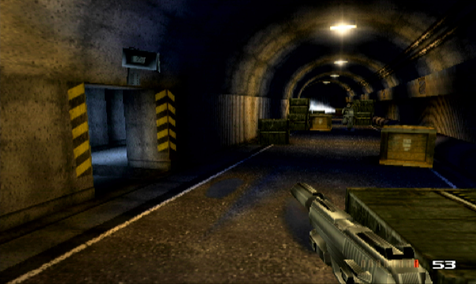 TimeSplitters 2 PS2 tunnels