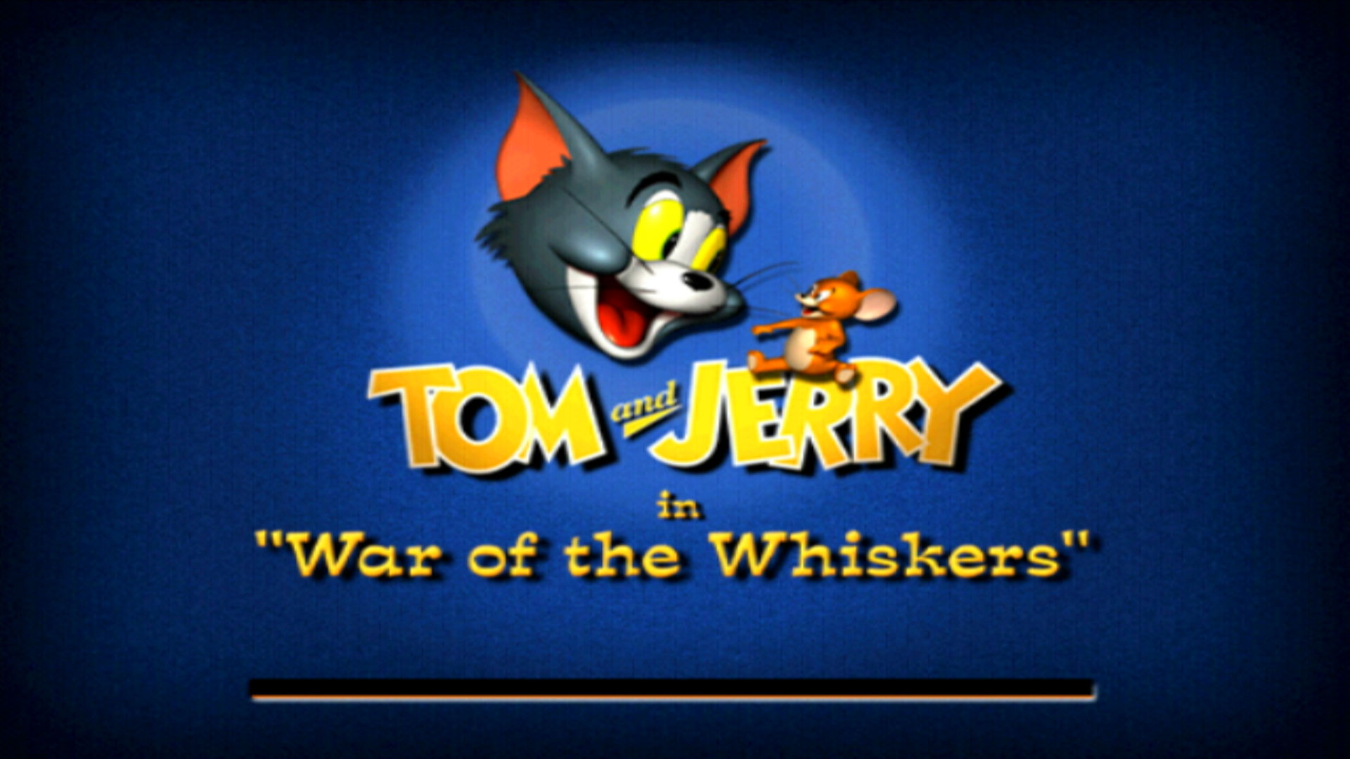 Tom and Jerry in War of the Whiskers PS2 laoading screen