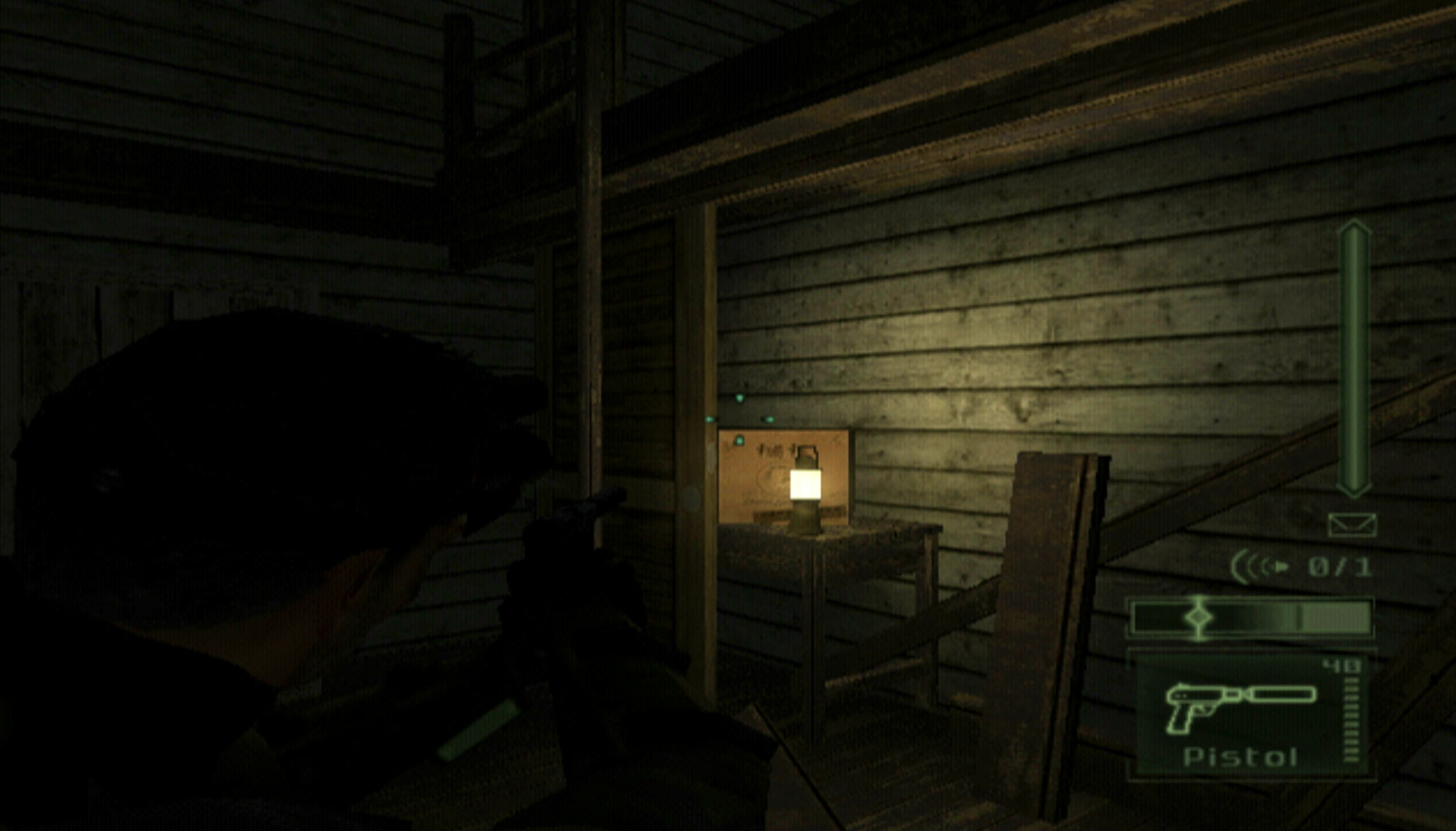 Tom Clancys Splinter Cell: Pandora Tomorrow PS2 aiming gun