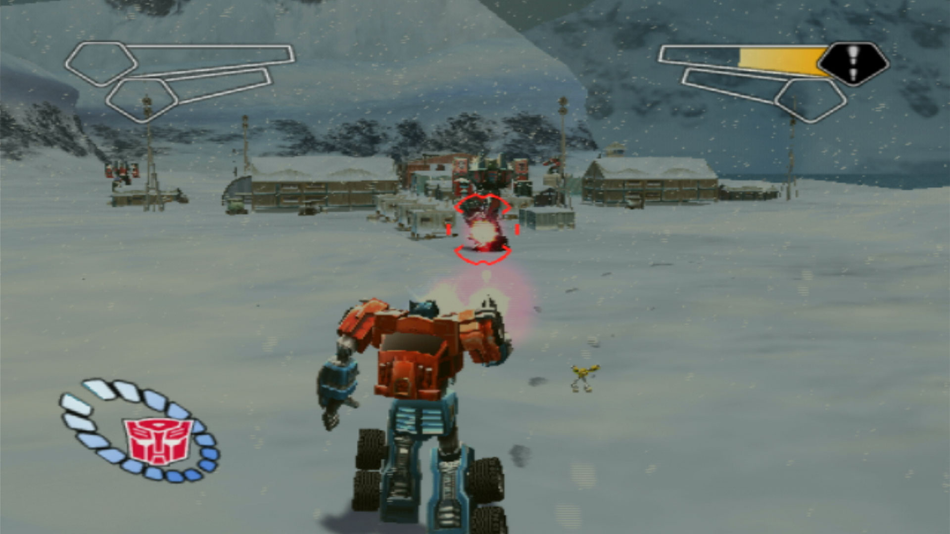 Transformers PS2 antartica screenshot