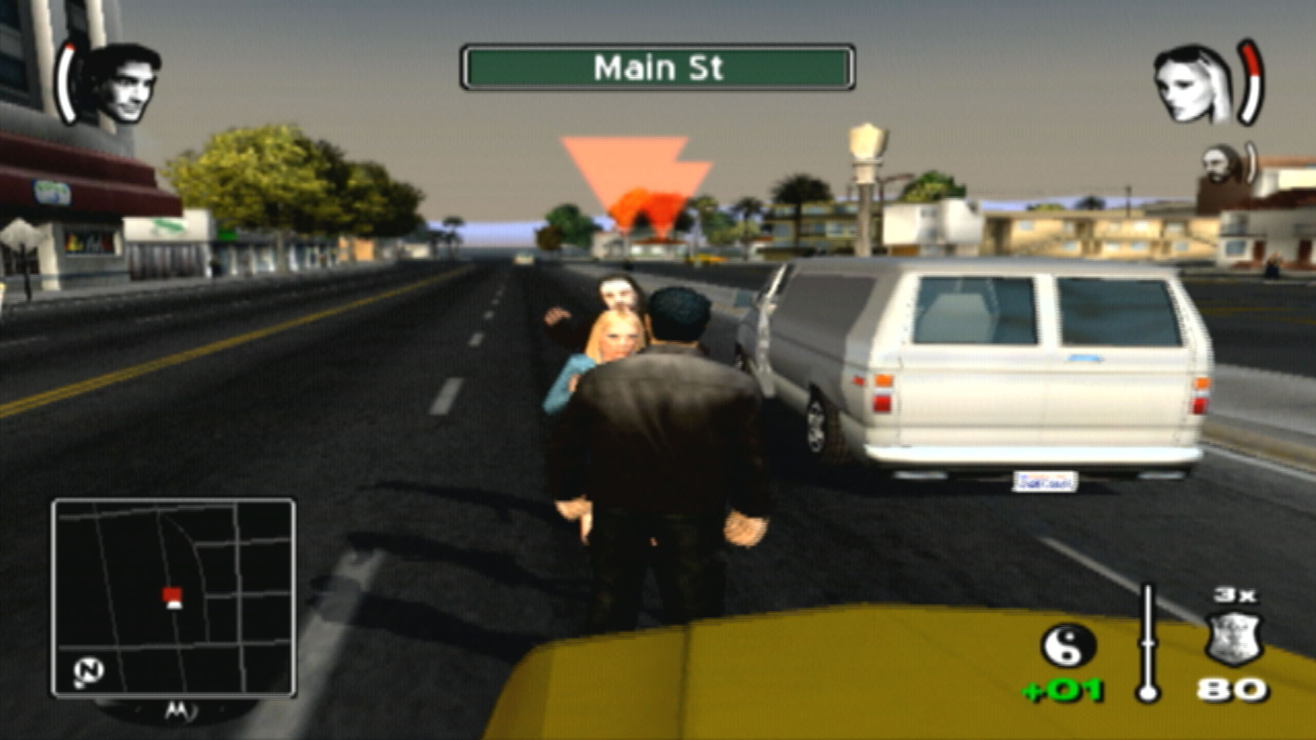 True Crime Streets of LA PS2 enemies