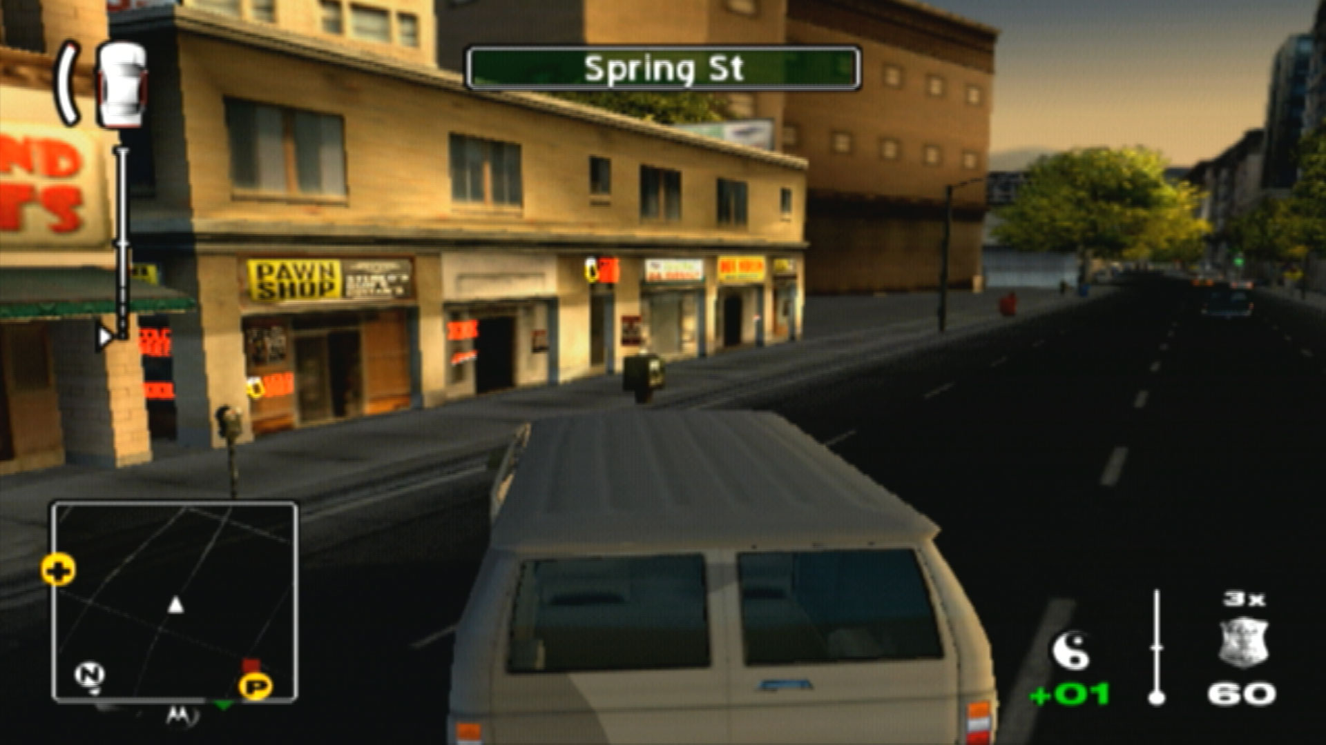 True Crime Streets of LA PS2 driving