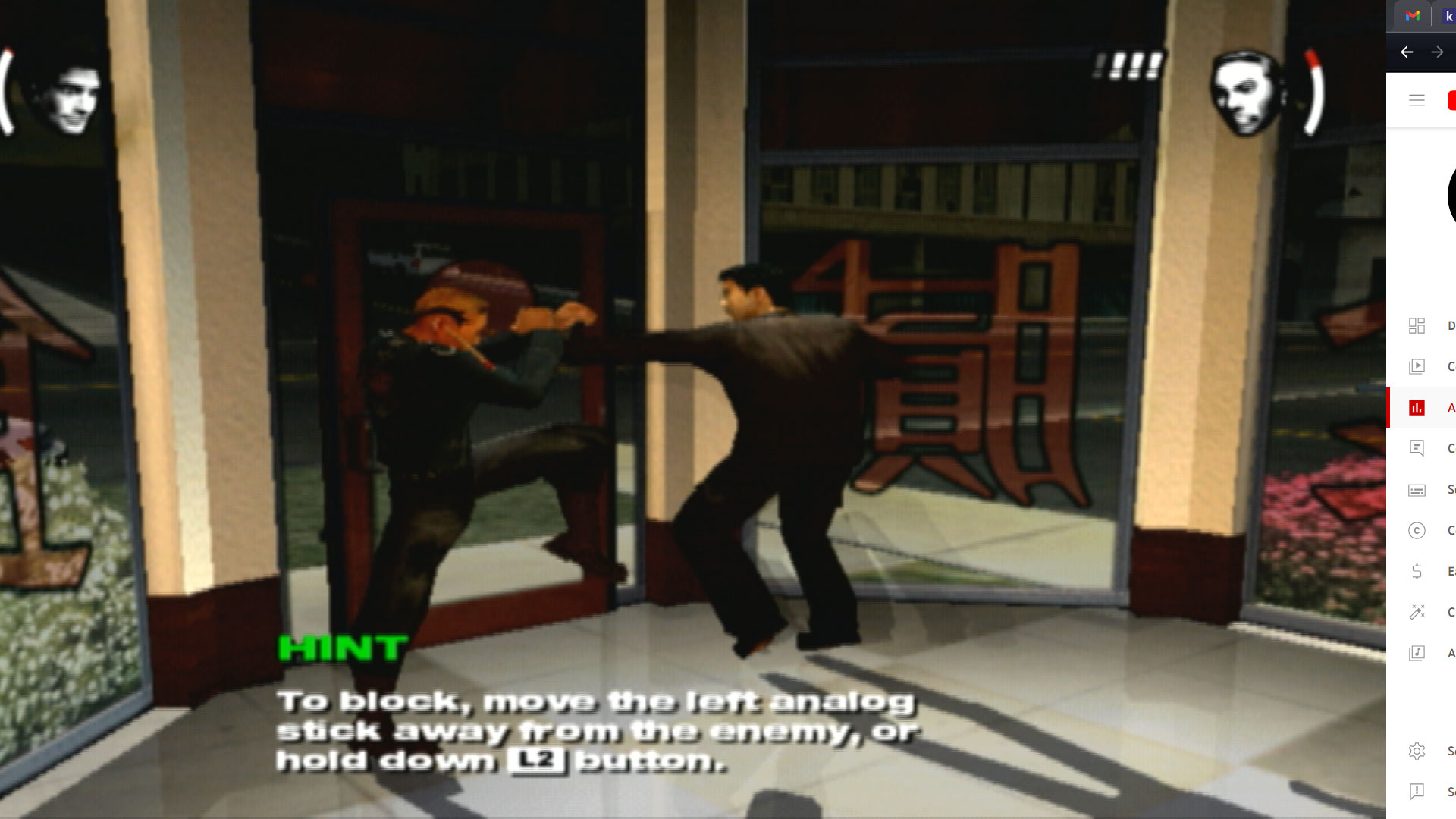 True Crime Streets of LA PS2 melee fight