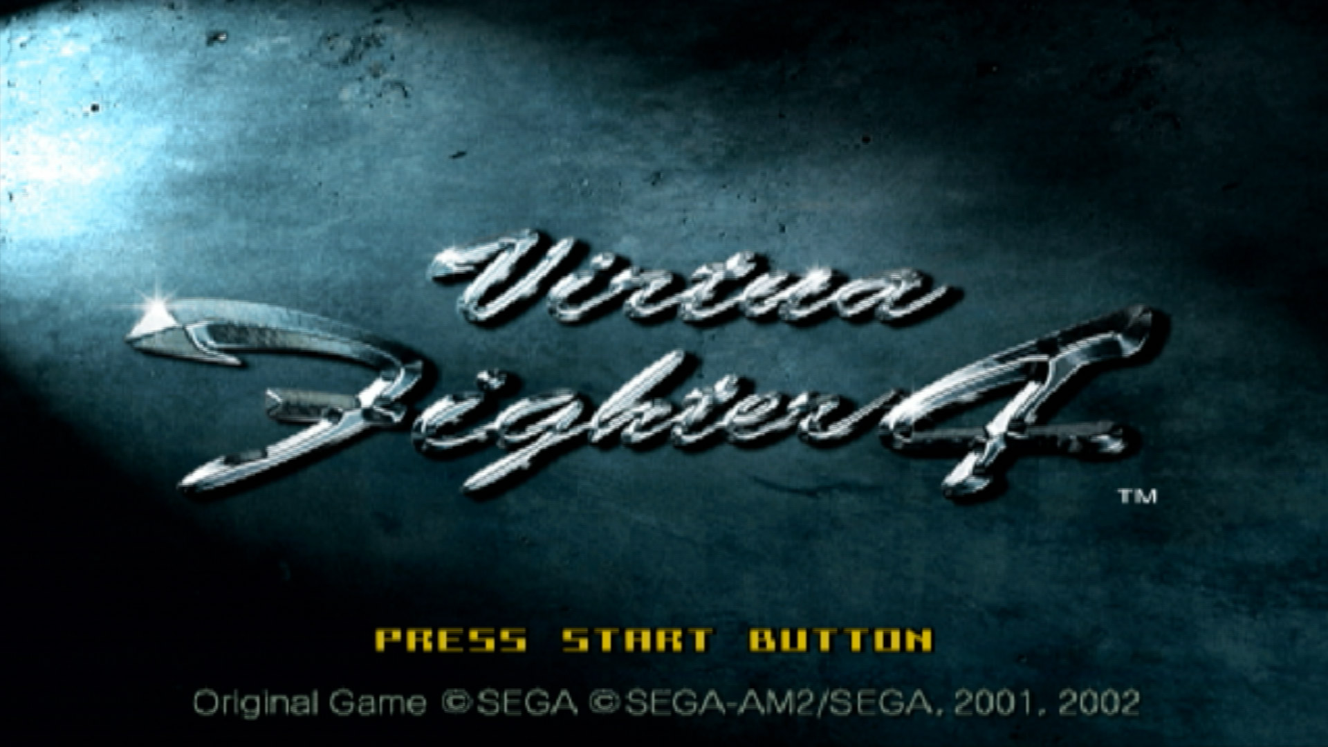 Virtua Fighter 4 PS2 title screen