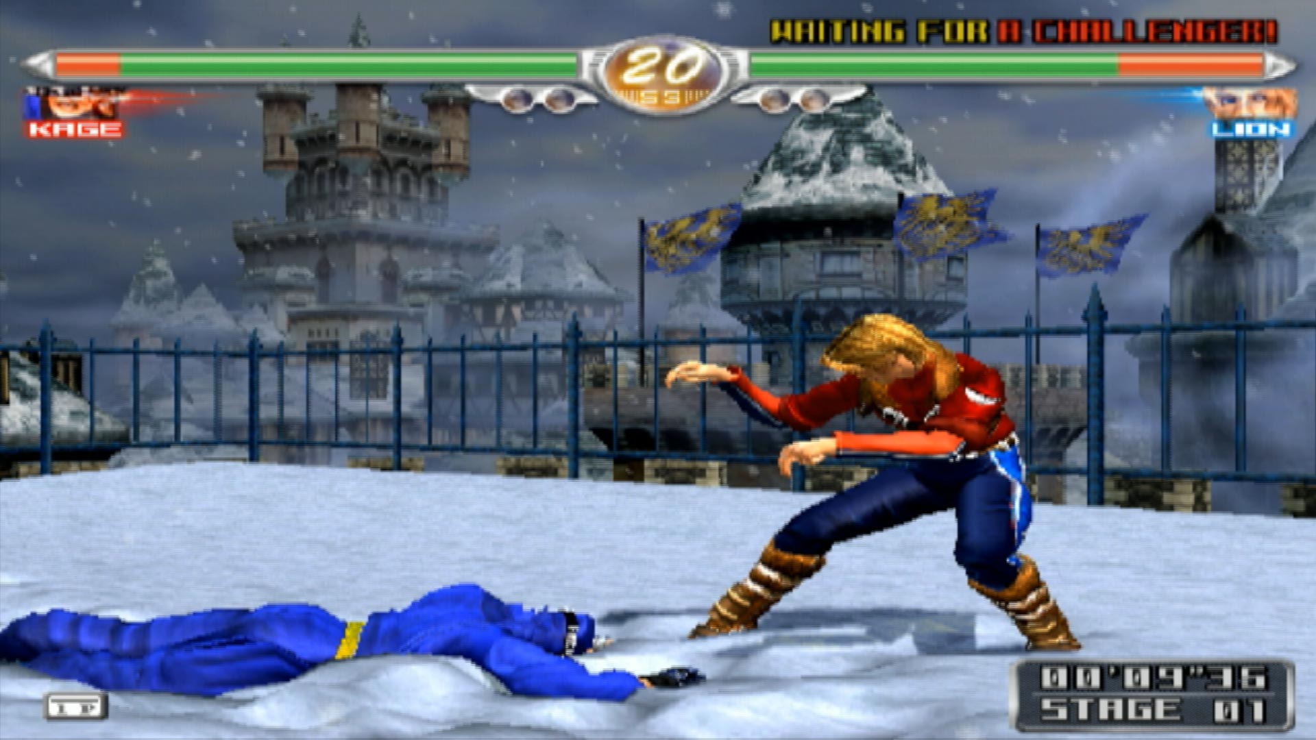 Virtua Fighter 4 PS2 rage vs lion