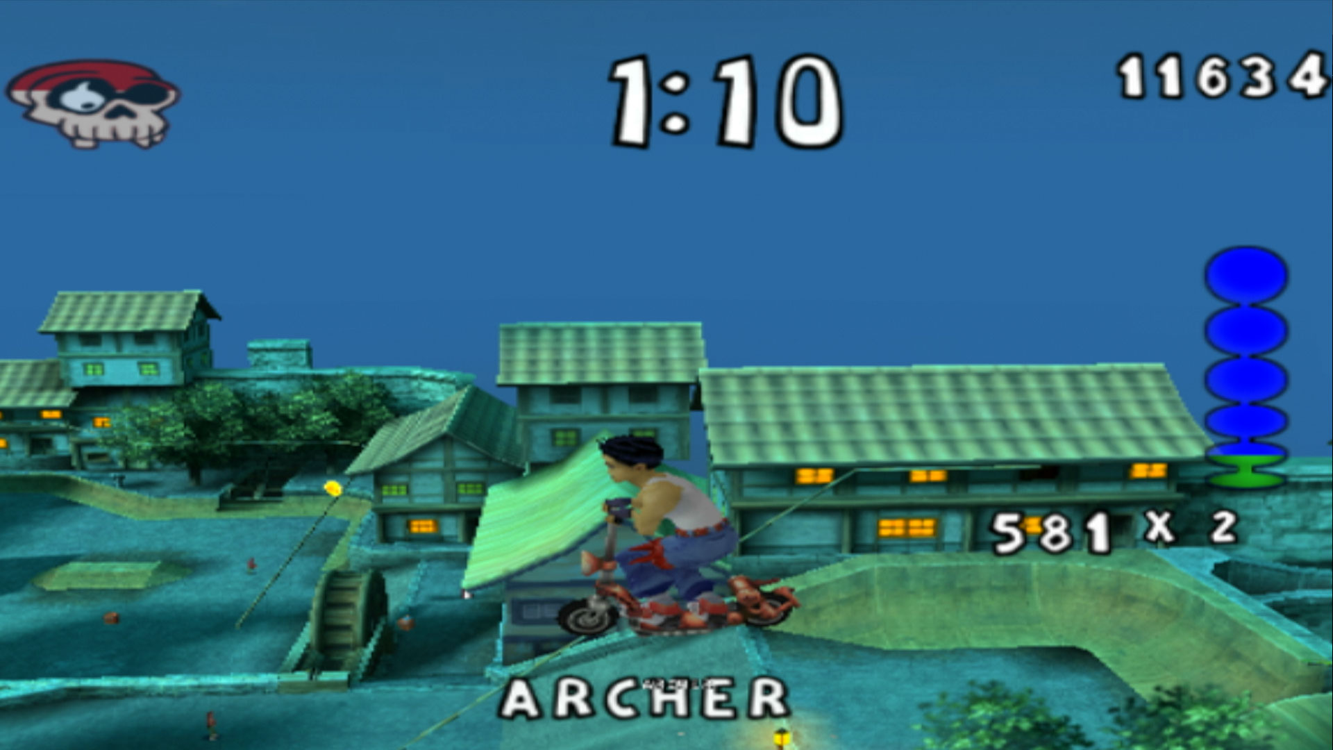 Whirl Tour PS2 high jump archer