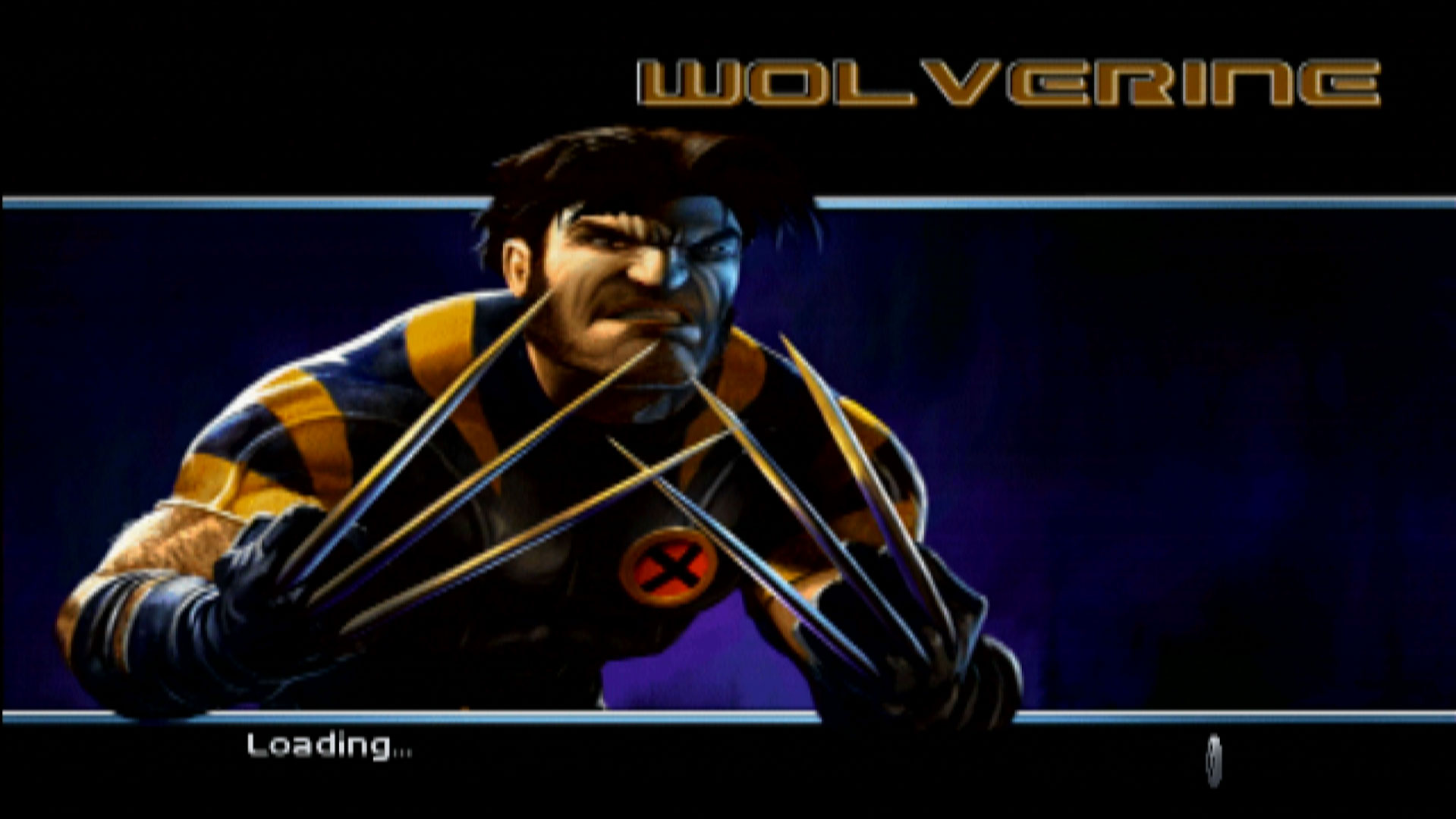 X-Men Legends PS2 wolverine screen