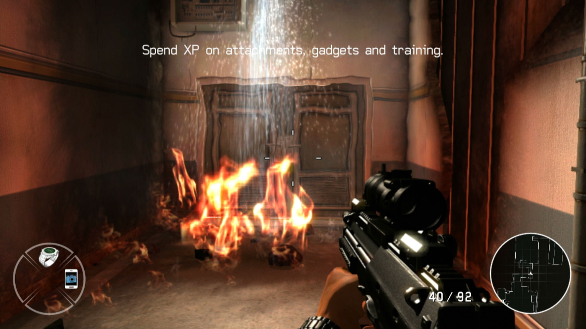 007 Legends PS3 water fire