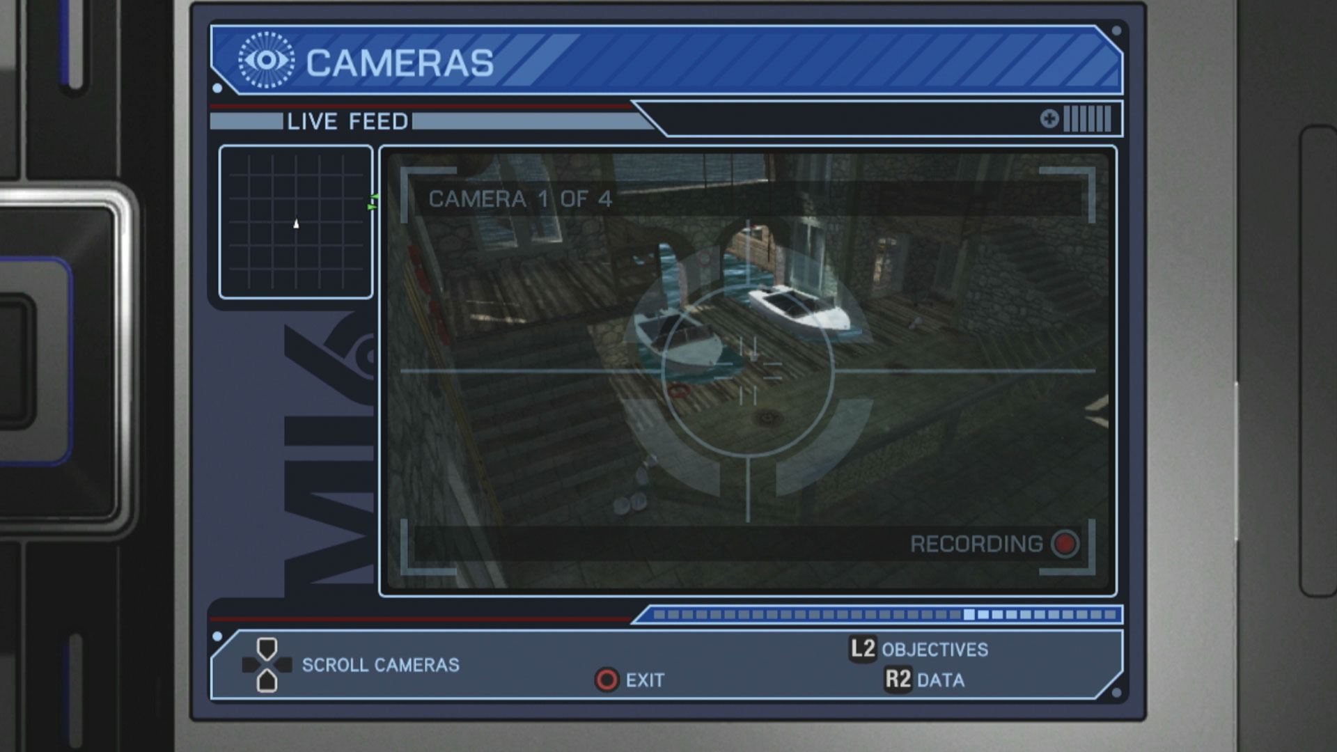 007 Quantum of Solace PS3 hacking cameras