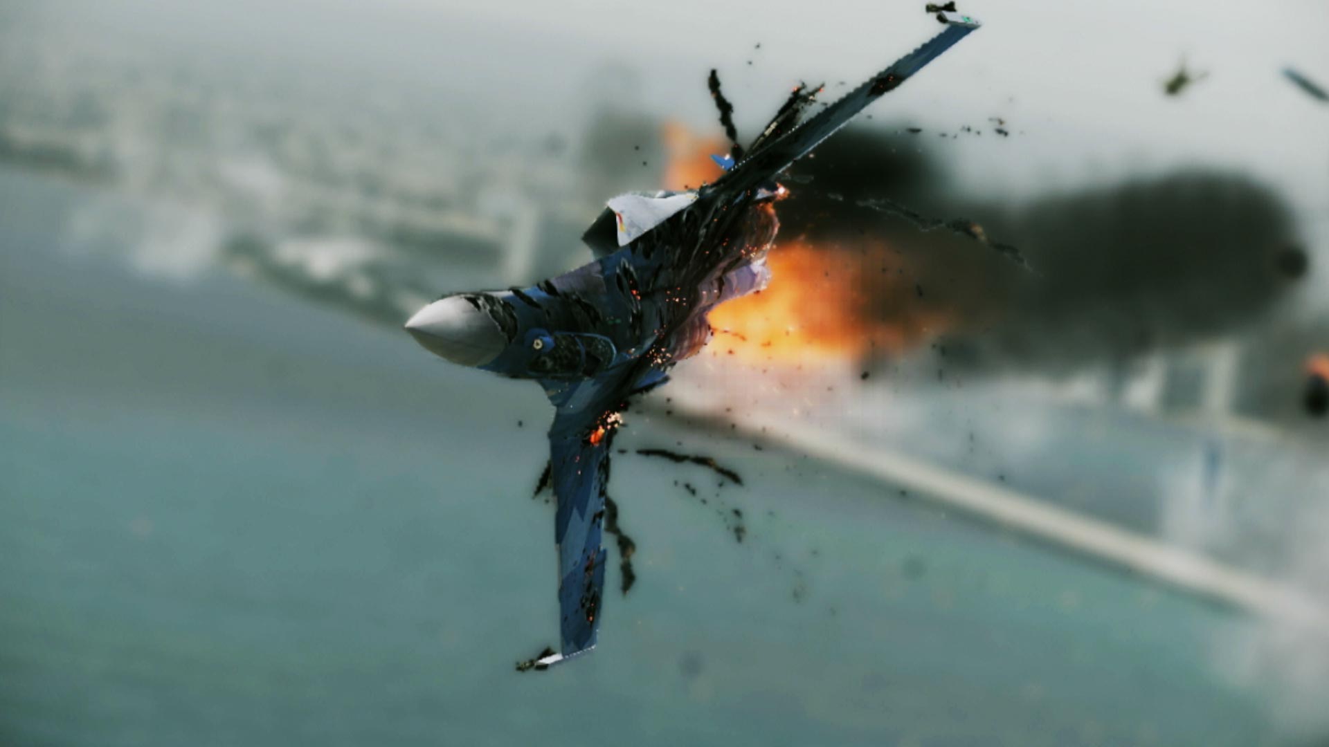 Ace Combat Assault Horizon shot down