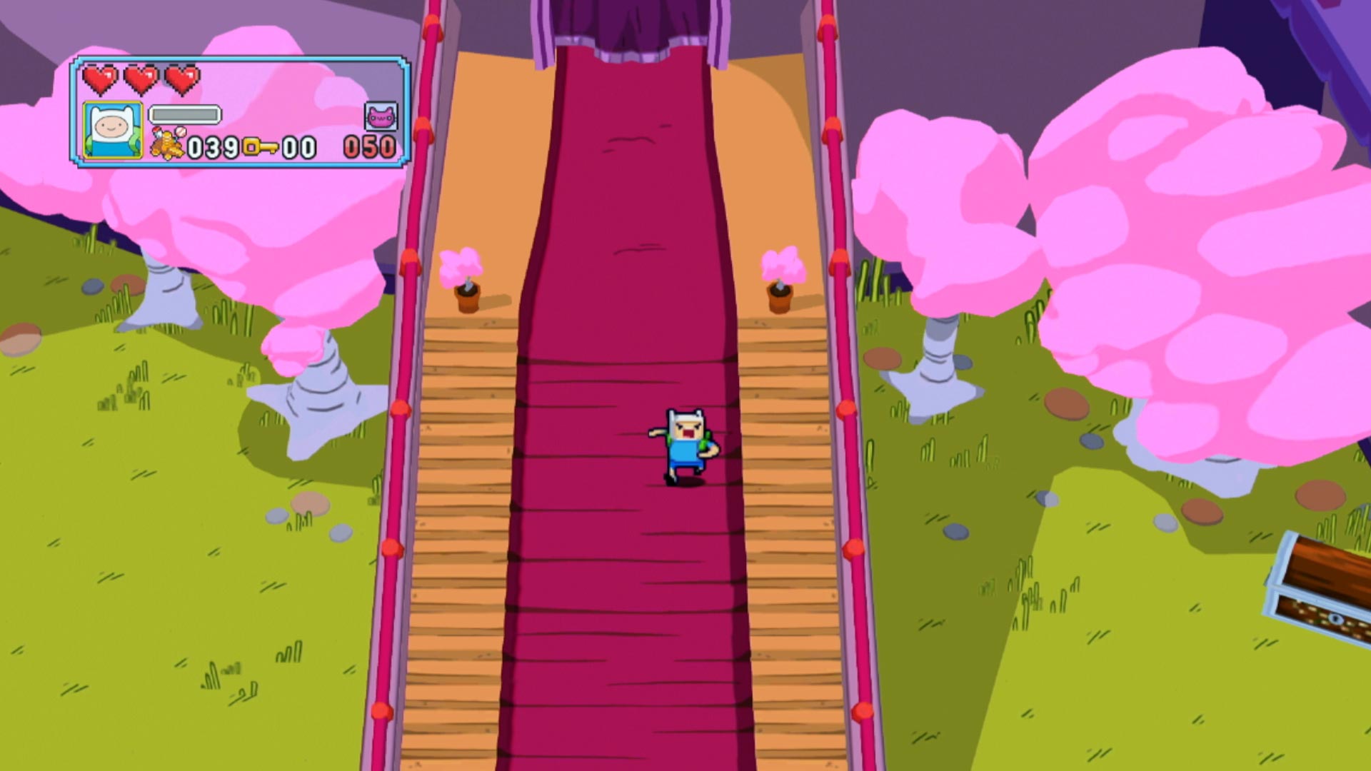 Adventure Time Explore the Dungeon Because I Don't Know! PS3 finn running gameplay