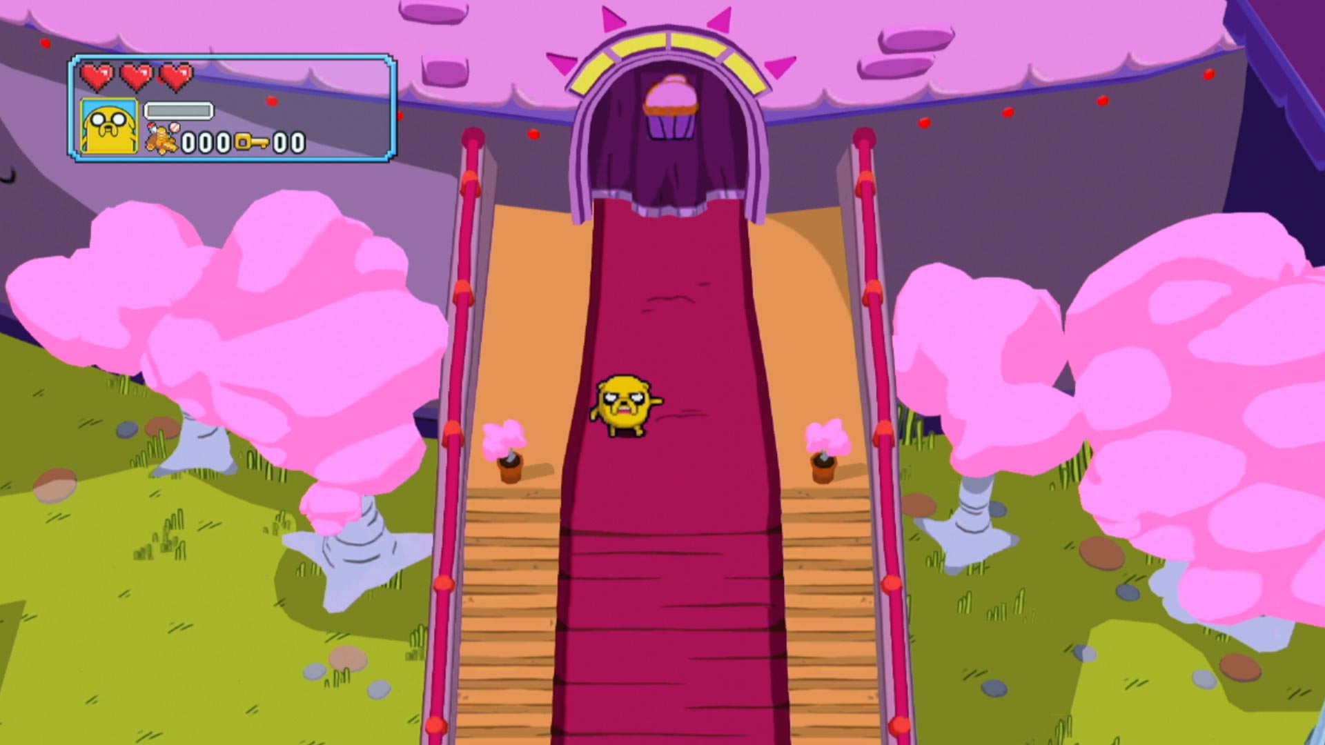 Adventure Time Explore the Dungeon Because I Don't Know! PS3 finn running gameplay