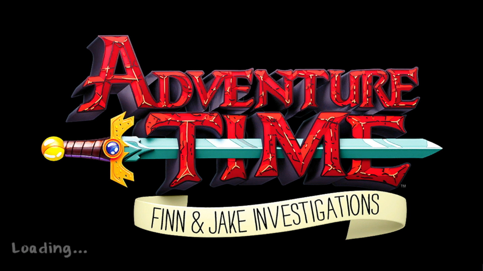 Adventure Time Finn & Jake Investigations PS3 game logo