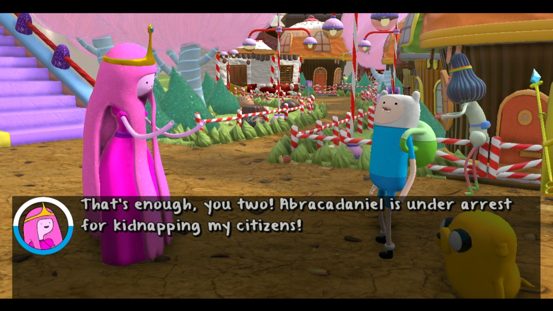 Adventure Time Finn & Jake Investigations PS3 princess bubblegum