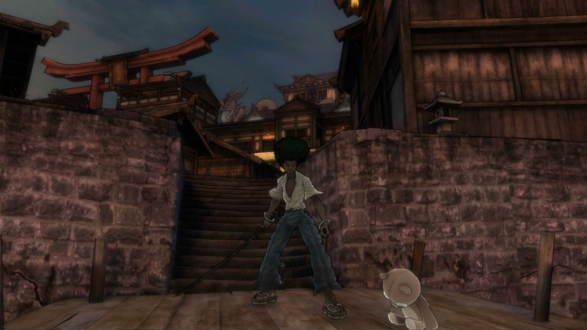 Afro Samurai PS3 teddy bear