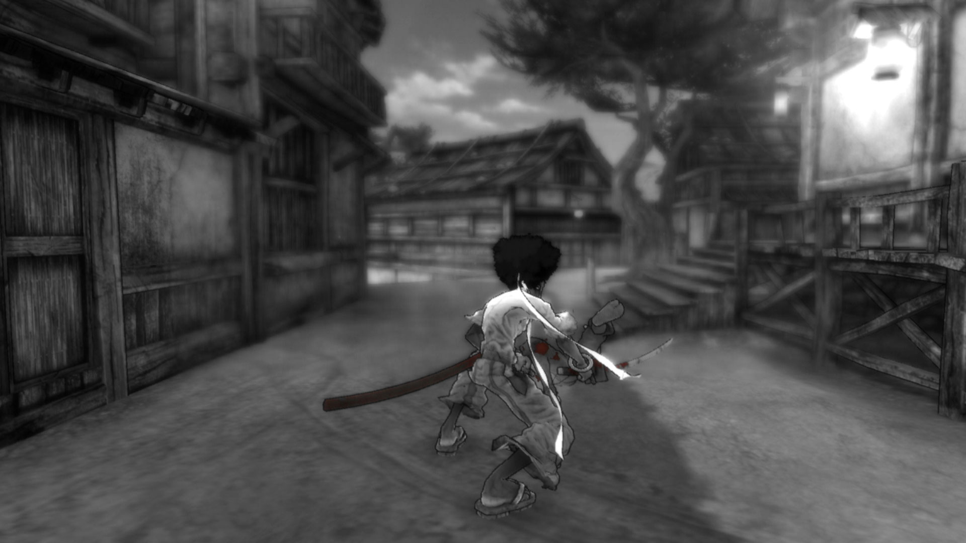 Afro Samurai PS3 battle fighting