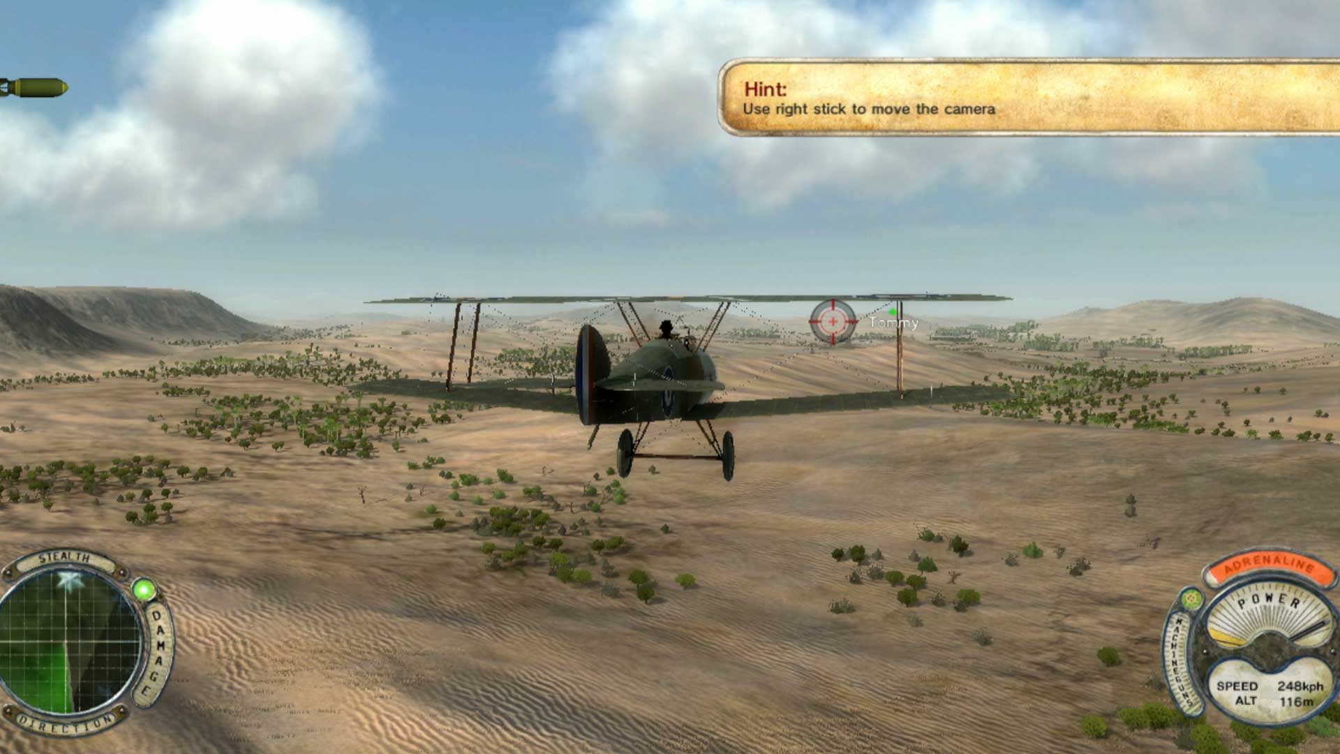 Air Conflicts Secret Wars PS3 Sopwith Camel plane