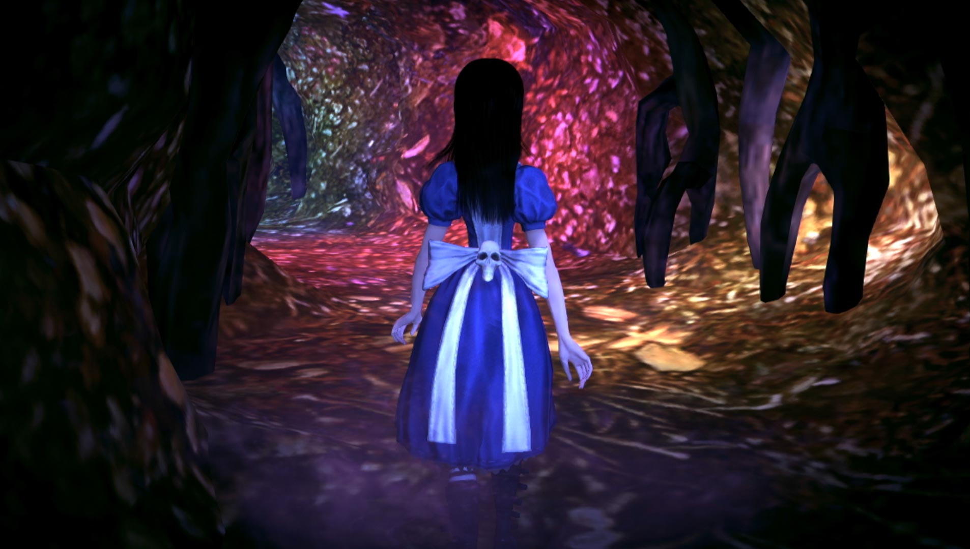 Alice Madness Returns PS3 shrinken alice tunnel