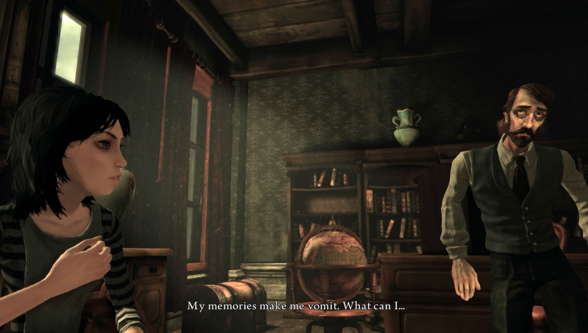 Alice Madness Returns PS3 cutscene alice conversation