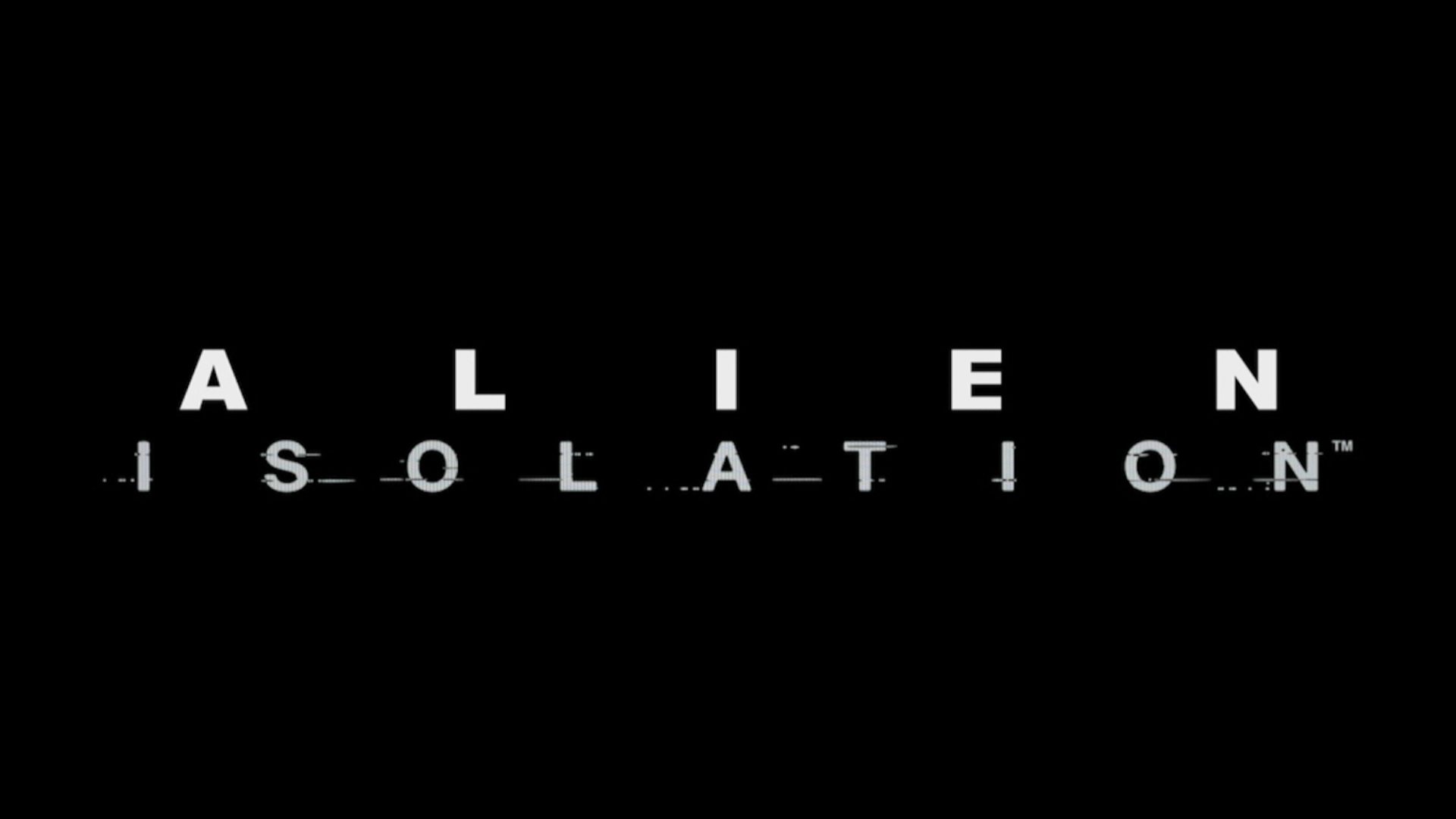 Alien Isolation PS3 game logo