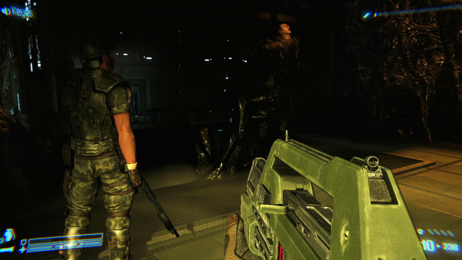 Aliens Colonial Marines PS3 game screenshot