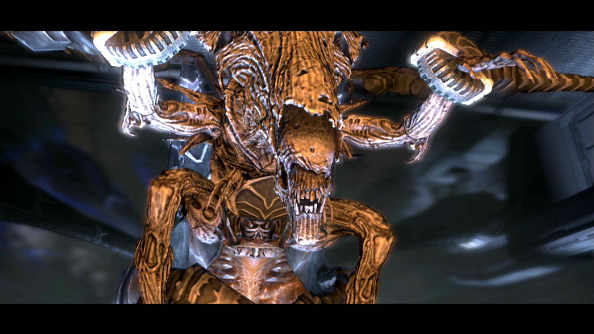 Alien vs Predator PS3 queen xenomorph